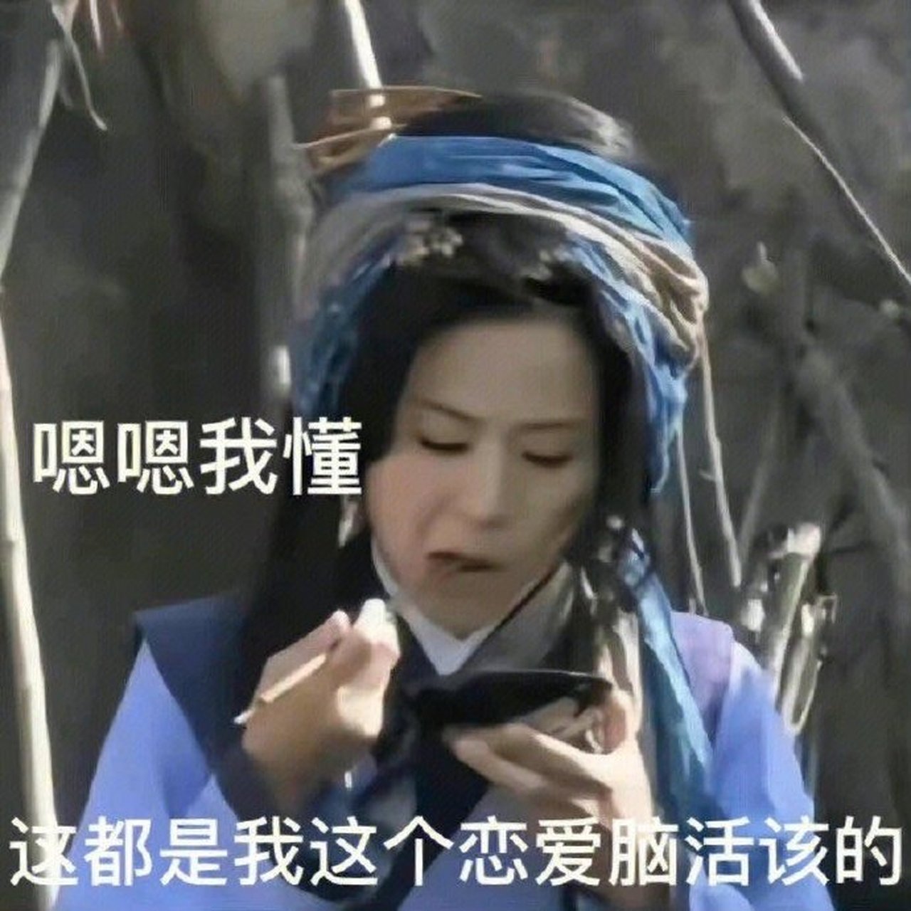 怨种闺蜜发来的王宝钏挖野菜表情包96 676767