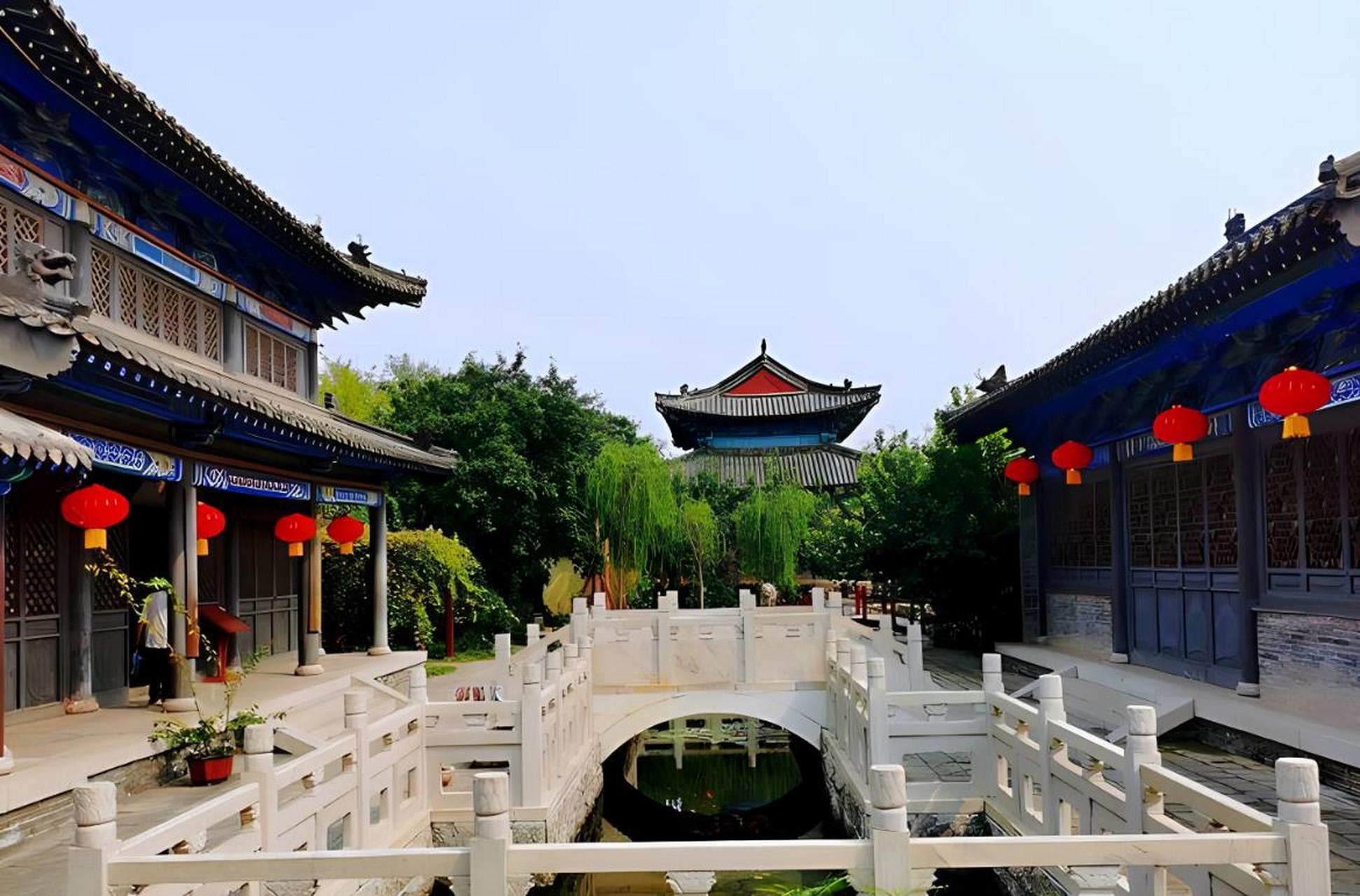 这座楼的历史可以追溯到宋景佑三年,是当时阳谷县的标志性建筑之一.