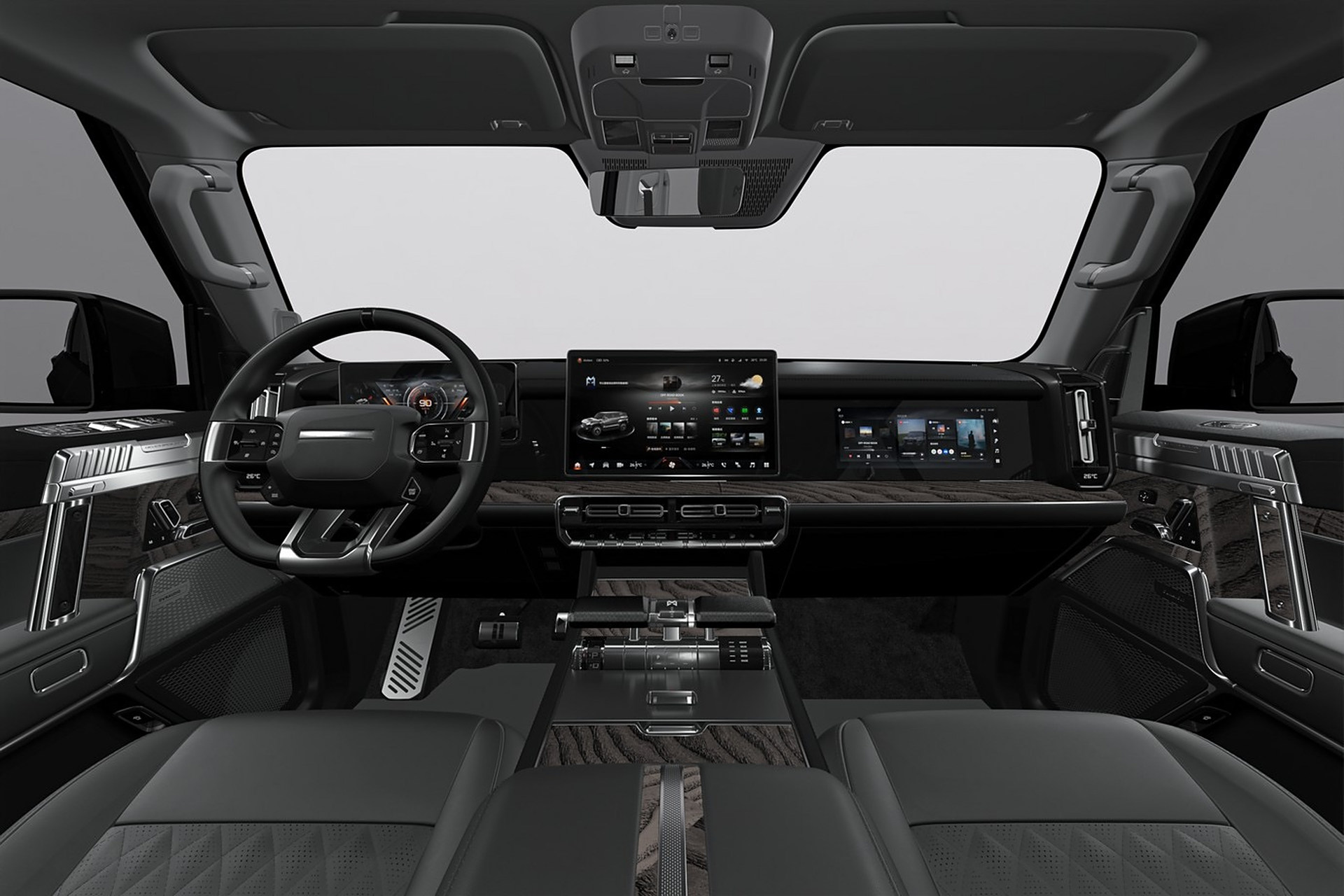 内饰灰和橙,灰色不出错,靠谱色.