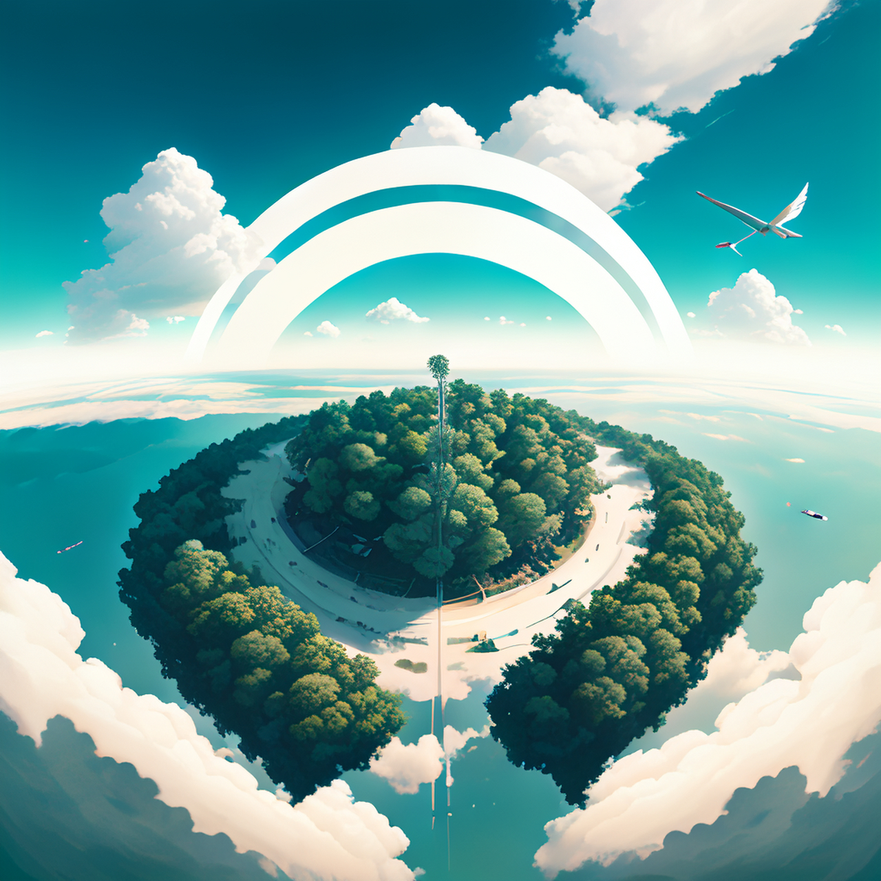 非公介其间,未易交此友.简洁,优雅,苍茫#百度ai绘图黑科技#