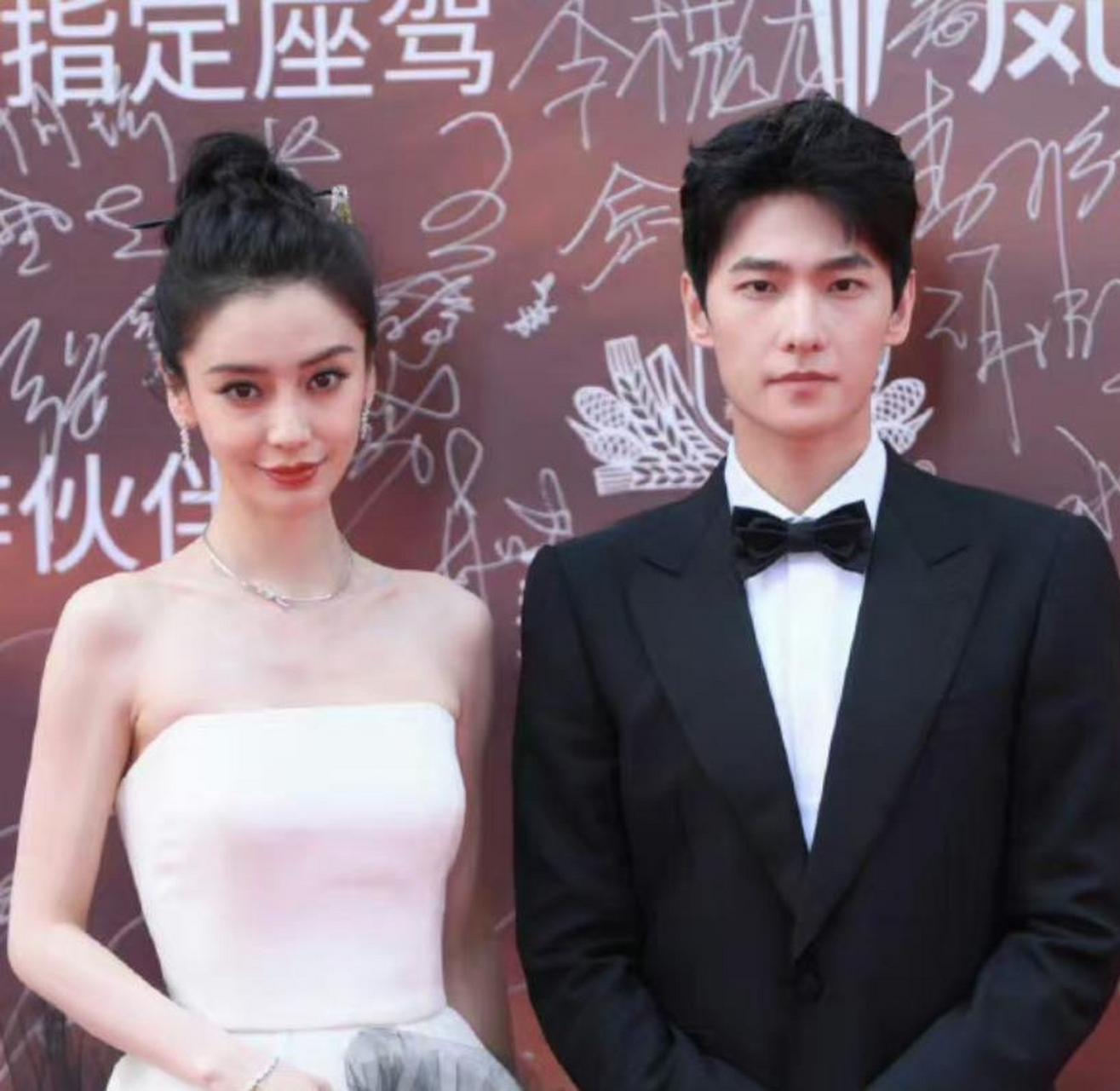 杨颖,杨洋一起走红毯,肖奈与贝微微隔空同框了,两人的颜值都挺高,就是