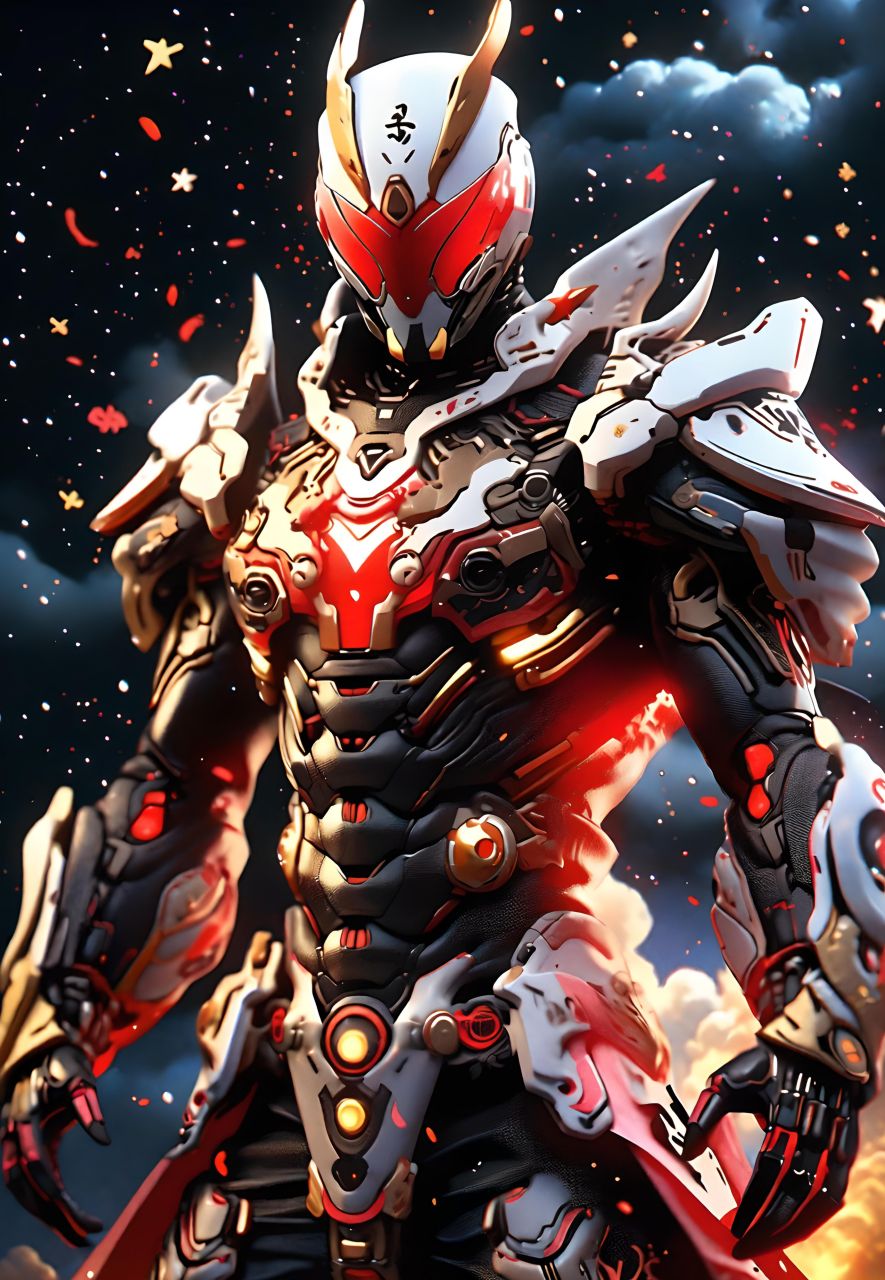 赛博朋克,#赛博朋克##图片##壁纸##机甲##二次元##骑士