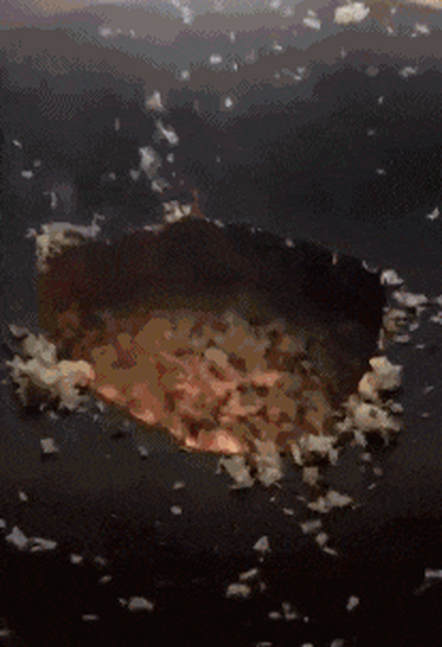 看来今天要买一口新锅了,哈哈哈哈