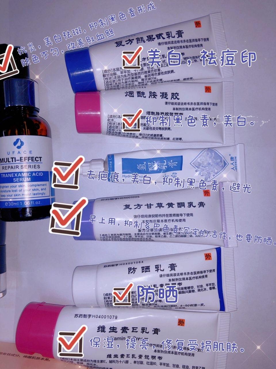 290) 主要成分烟酰胺是维生素b3的一种衍生物,具 有减轻和预防皮肤