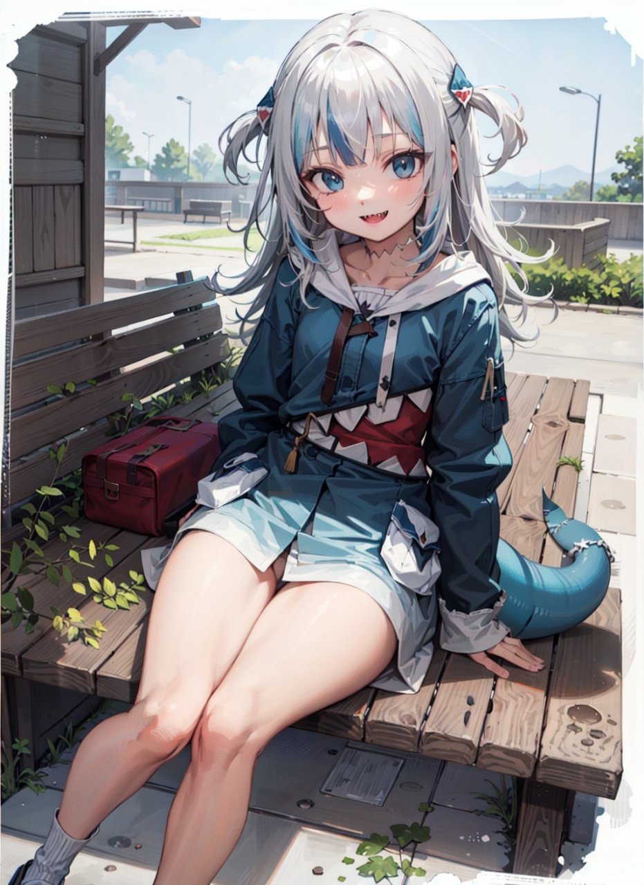 ai绘画# 可爱的鲨鱼娘[期待]