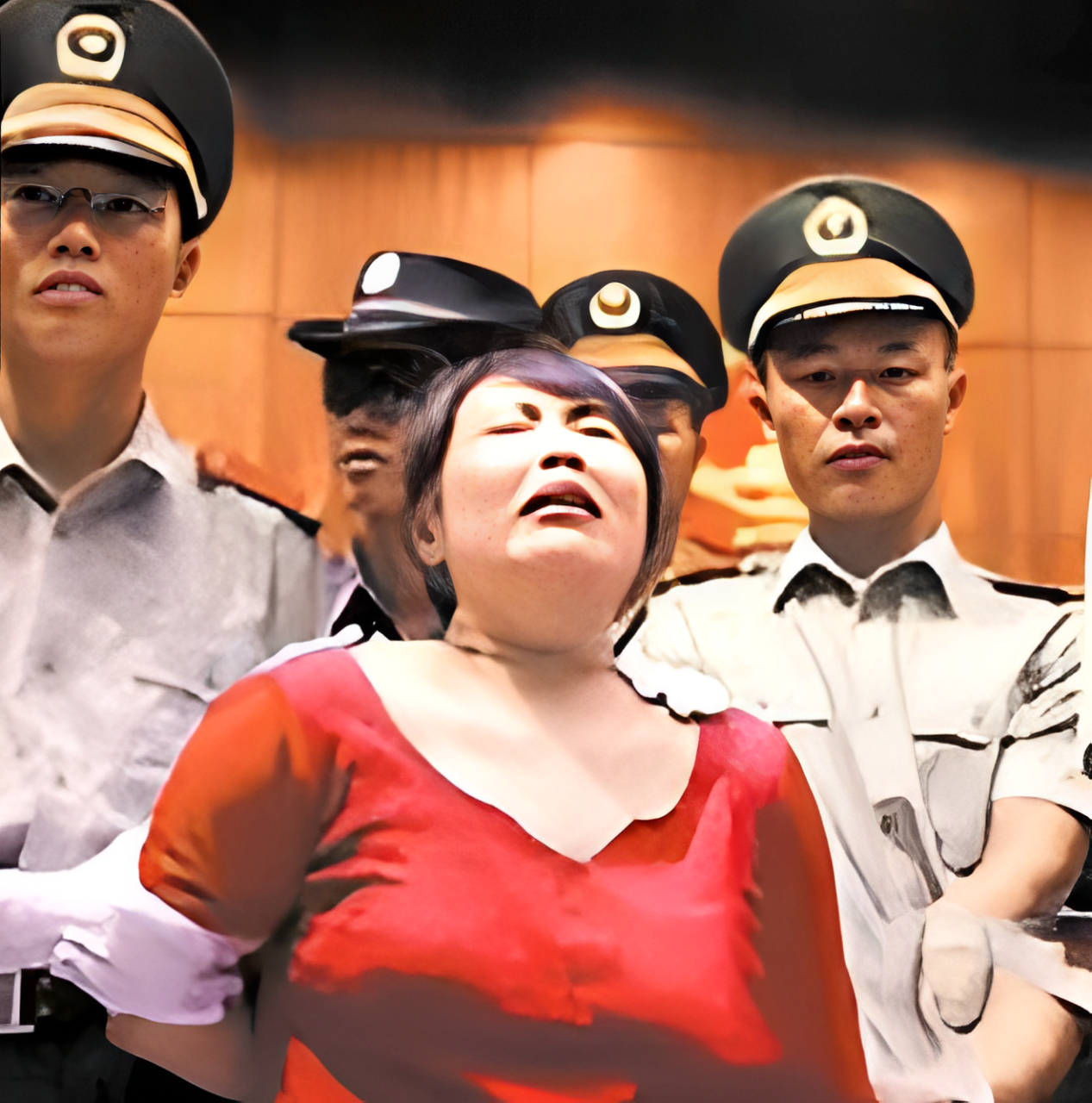 2003年,女毒贩王雄英在广州的宣判大会上听说自己的死刑被立即执行后