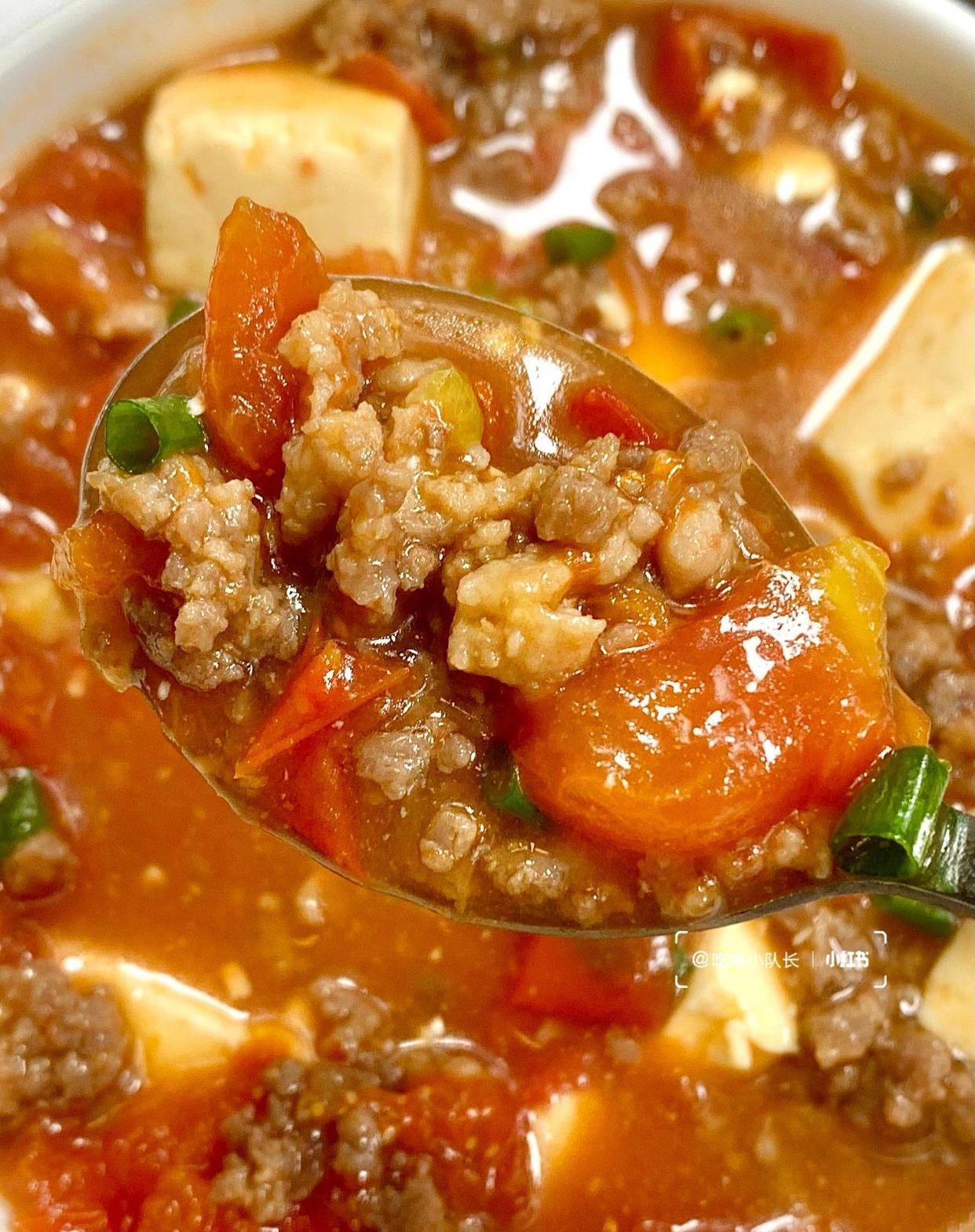 肉末豆腐煲