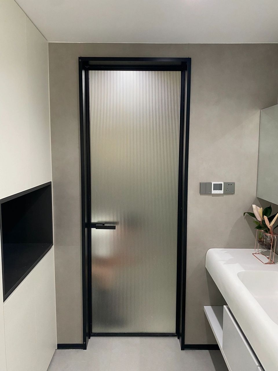 跟着抄作业做的长虹玻璃门,是不是翻车了?