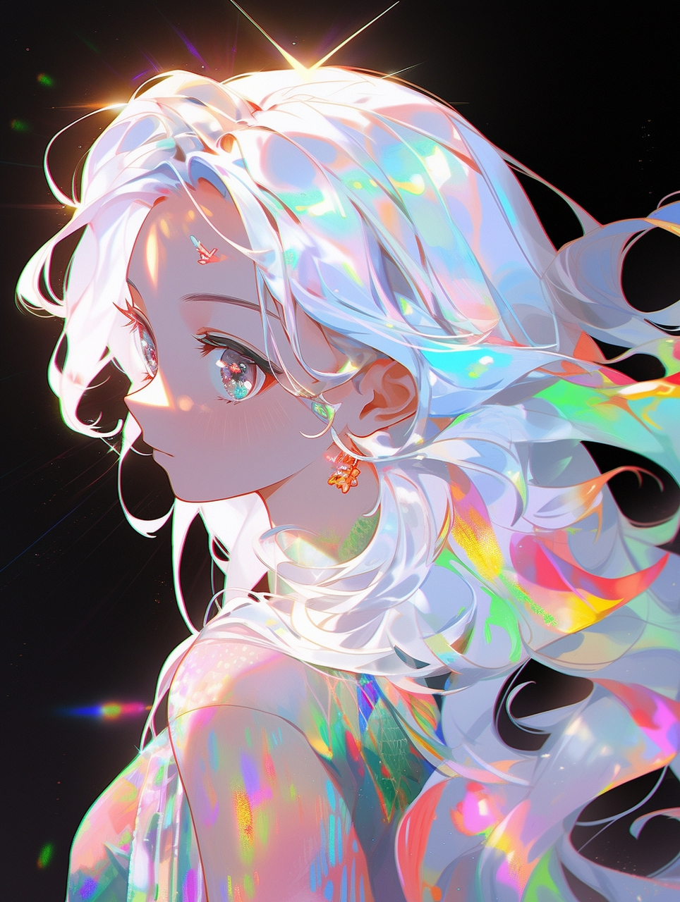 动漫头像# 水晶女孩