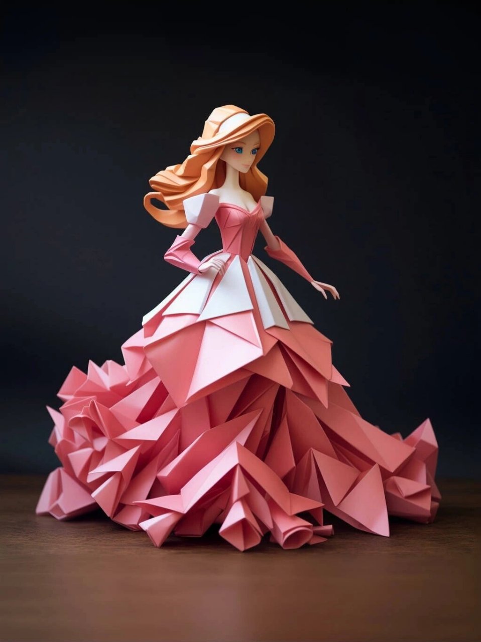 公主系列折纸真的是最爱!