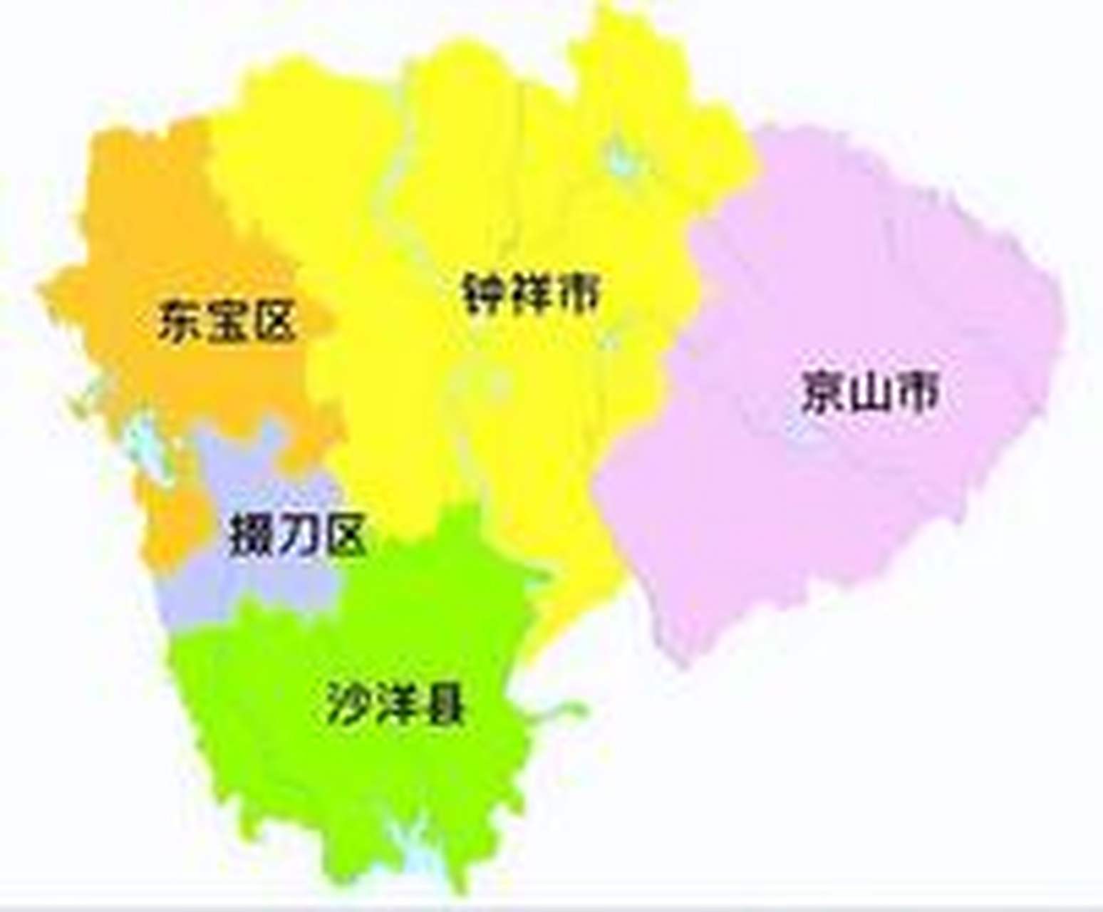荆门市辖2区2市1县,现任各区市县政府主官按最年轻的排名如下:  1