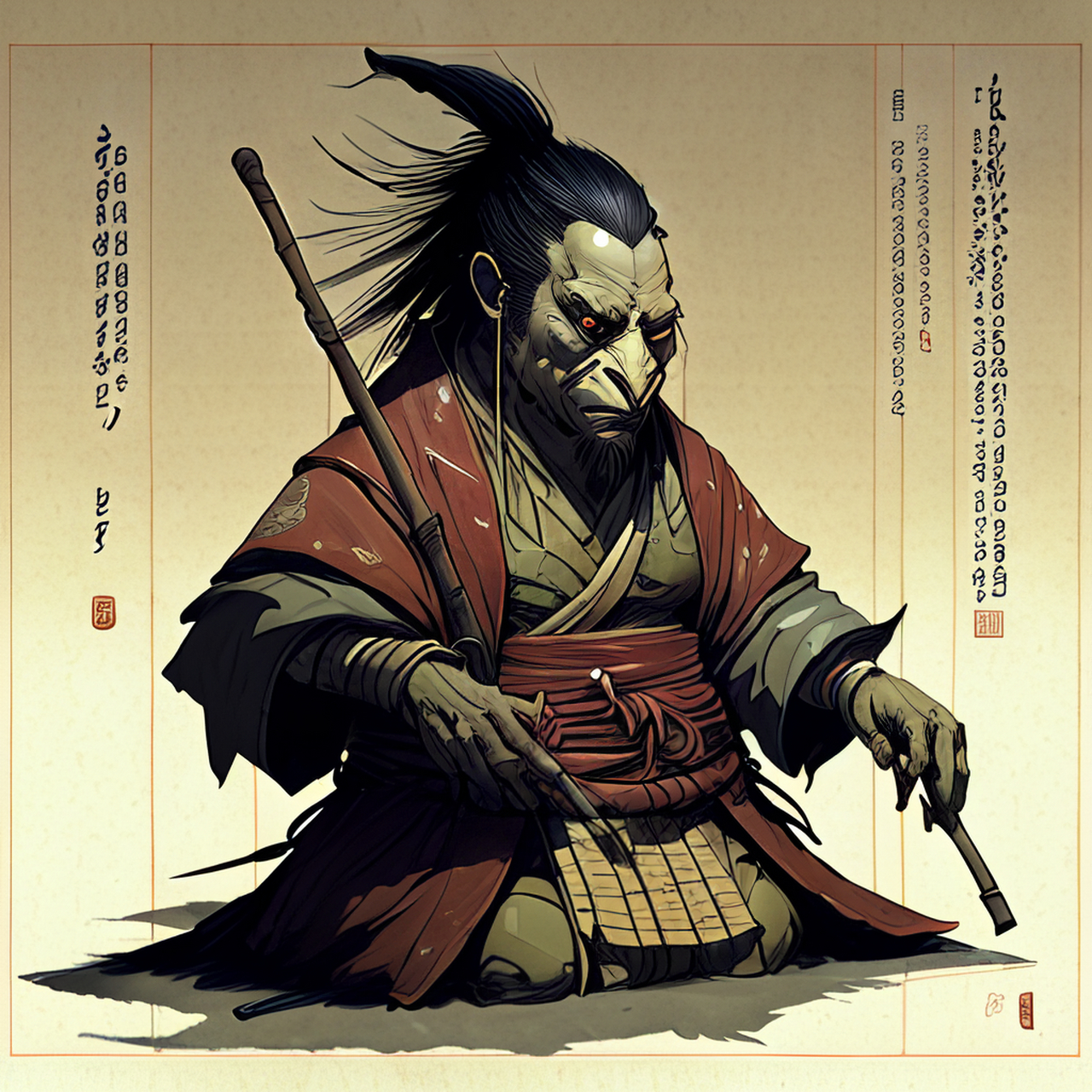 高车驷马谩相夸,竹榻蒲协团属自家.艺术,清新,开阔#百度ai绘图黑科技