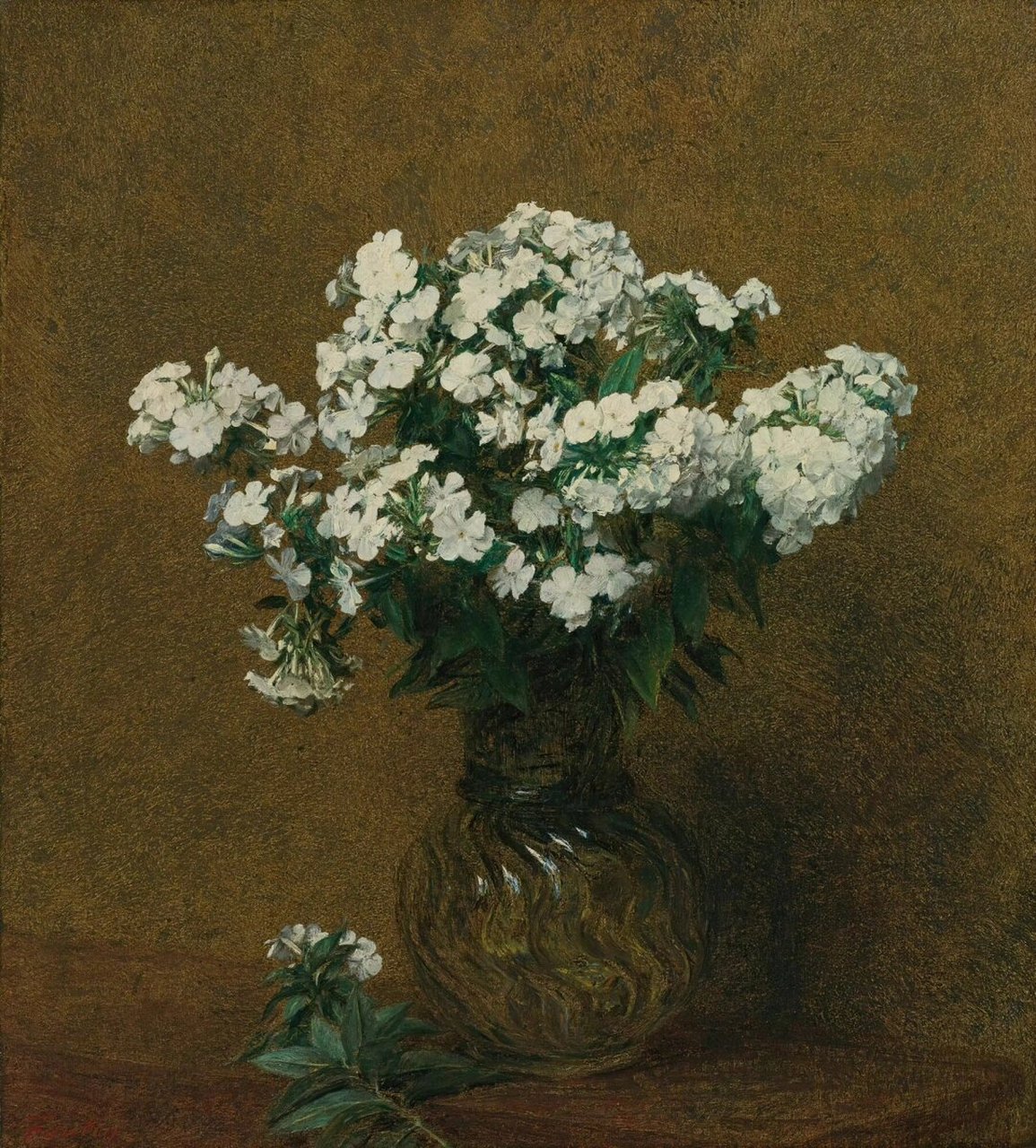 这静物花卉太美了  亨利·方丹·拉图尔(henri fantin-latour)在1836