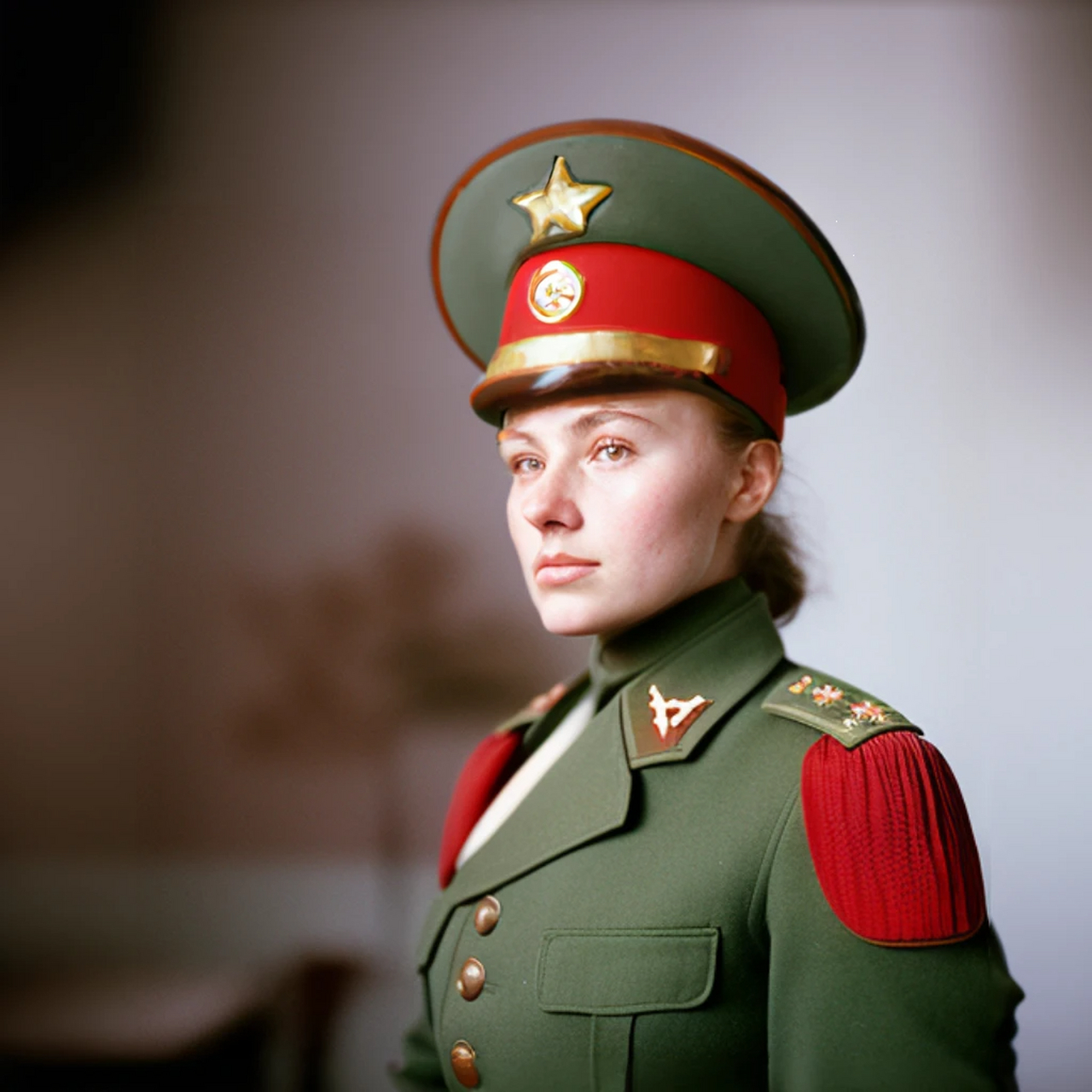 【全球最美女兵盘点之前苏联女兵】