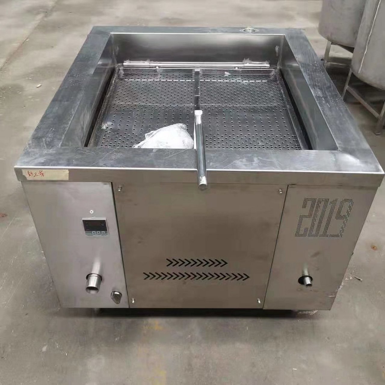 油炸锅# #多功能油炸锅# 燃气款智能恒温多功能油炸锅 自动点火