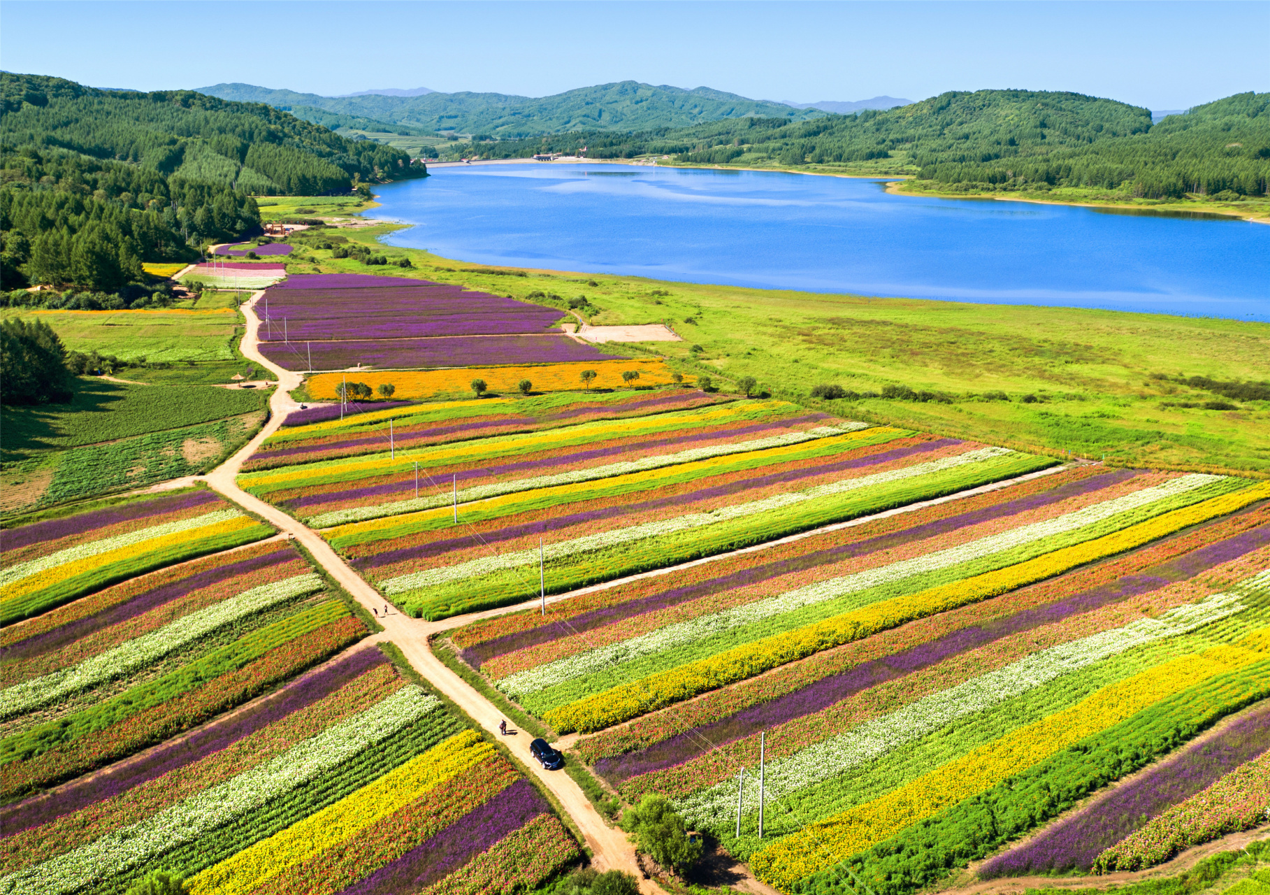 【大伙房水库美景图】 #网红打卡地辽宁杠杠滴# #振兴新突破辽宁杠杠