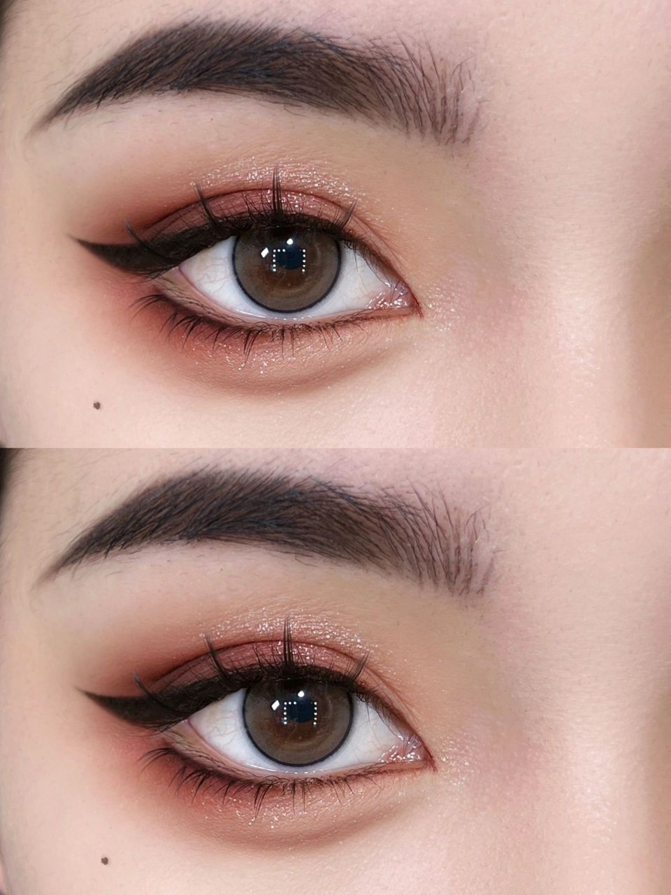 感钓系狐狸眼全包眼线妆新手眼妆 一定要试试平行四边形狐狸眼画法 圆