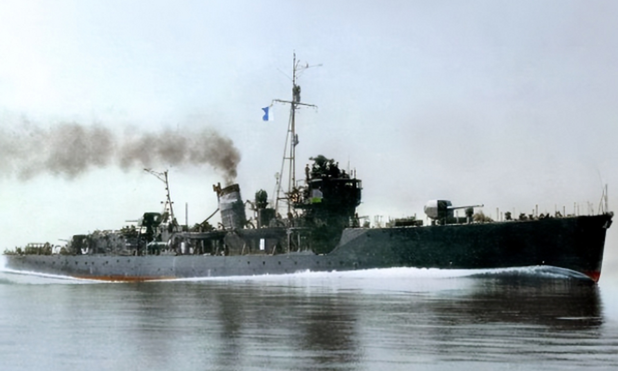 战舰起义被炸沉,打捞重生续英名,第二代"瑞金"号护卫舰的故事 1943年