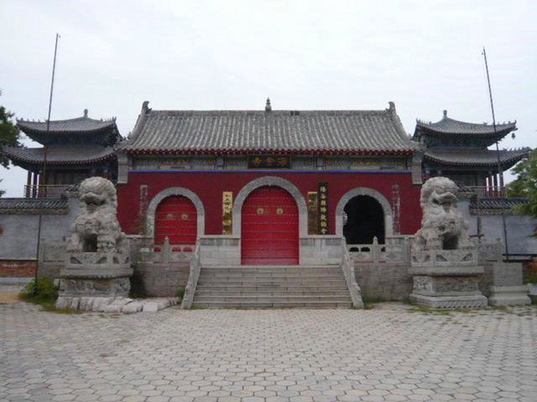 阳谷海会寺 海会寺为清代古建筑群.坐落于阳谷县阿城镇东南隅.