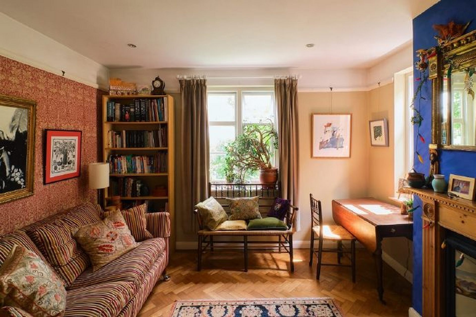 伦敦复古住宅,撞色,图案,是喜欢的英式复古小屋