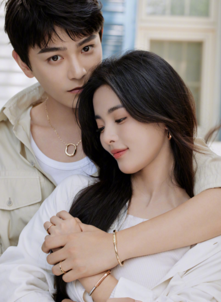 七时吉祥杨超越丁禹兮双人大片, cp感直接拉满有木有 #杨超越丁禹兮七