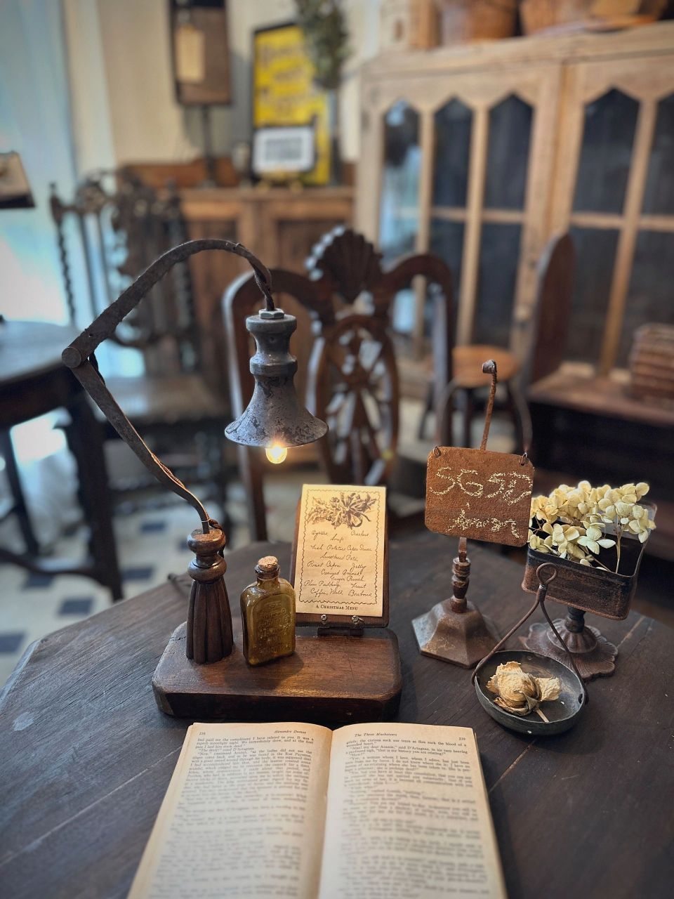 古道具|vintage小众灯具装饰台灯桌灯 #品质生活家# #灯具搭配