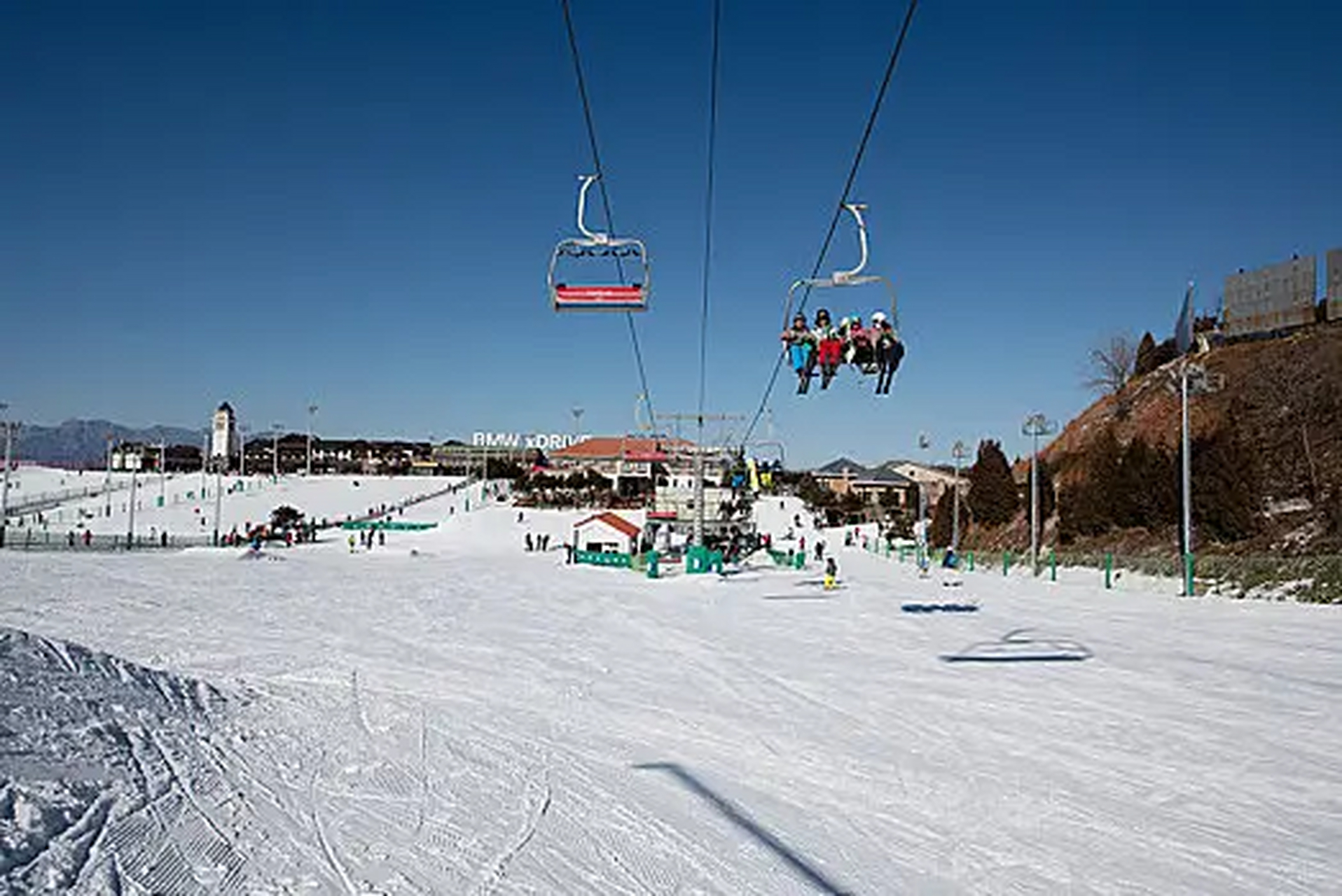 北京密云南山滑雪场图片