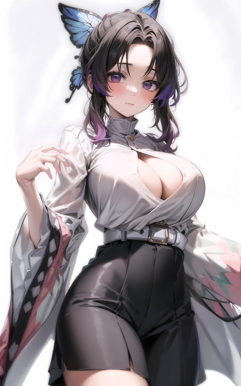 鬼灭之刃——蝴蝶忍 #鬼灭之刃#  #ai绘画# #鬼灭之刃蝴蝶忍