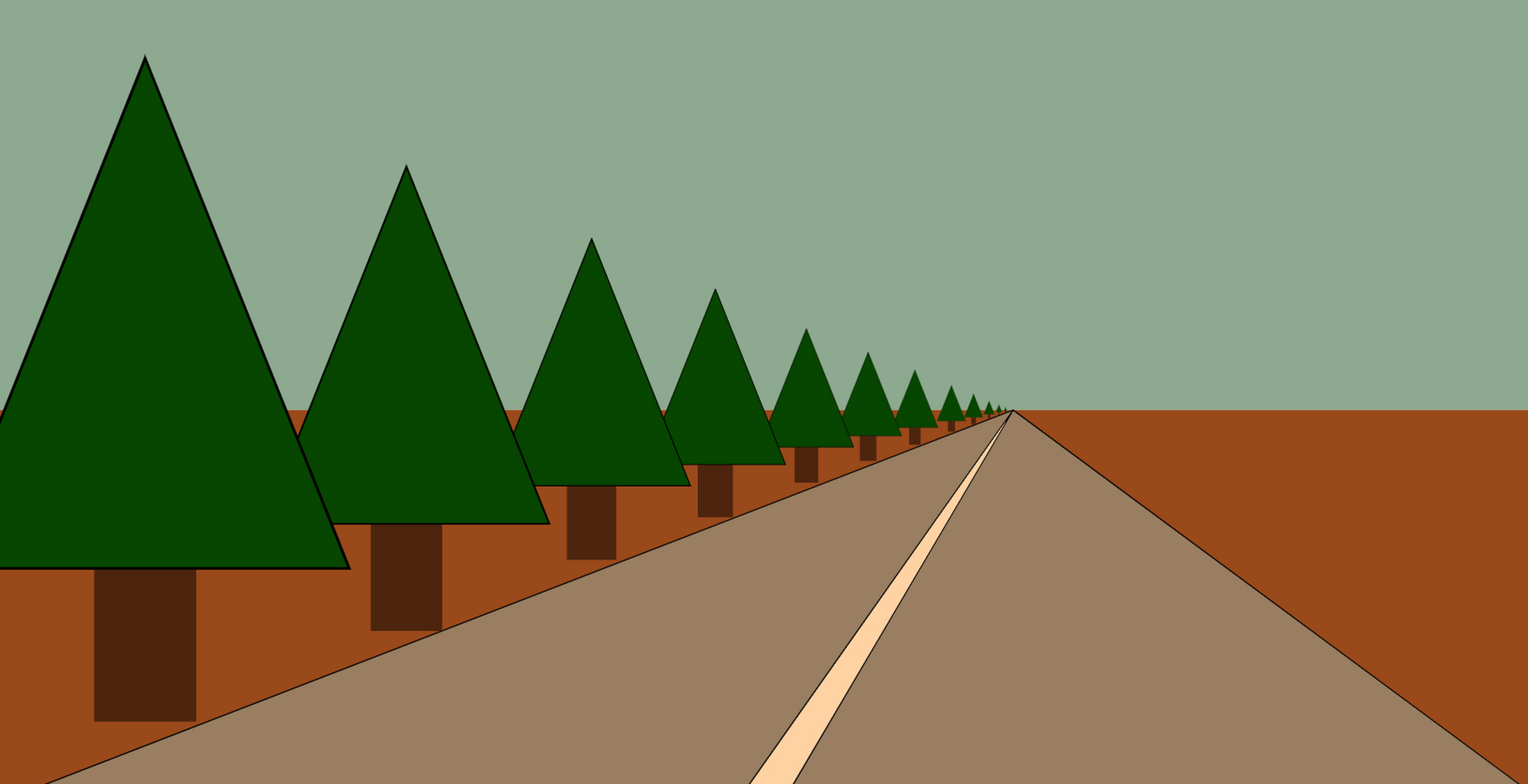 "近大远小"除了形容空间,也适用于时间.