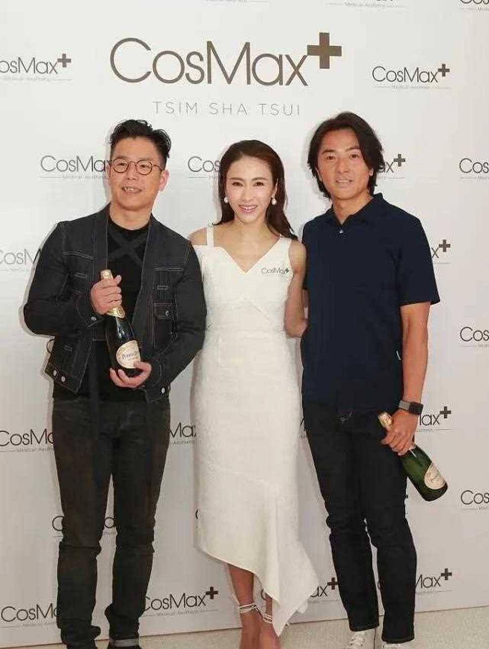 "陈浩南"和"小结巴"合体亮相,人到中年仍男帅女美配一脸,小结巴一袭白