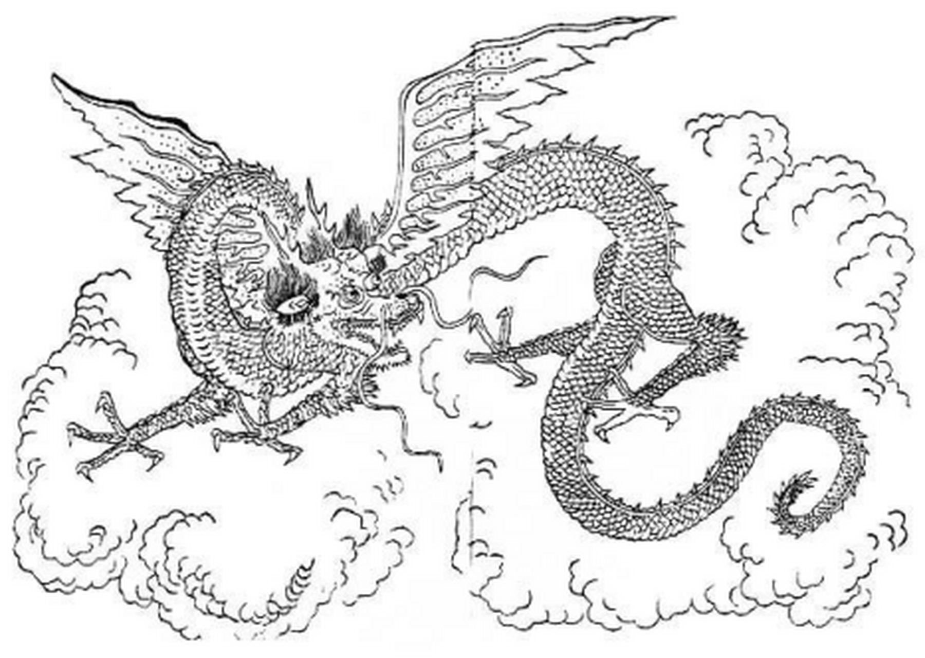 【山海经之人神图——应龙】失落的天神         《大荒东经》有曰