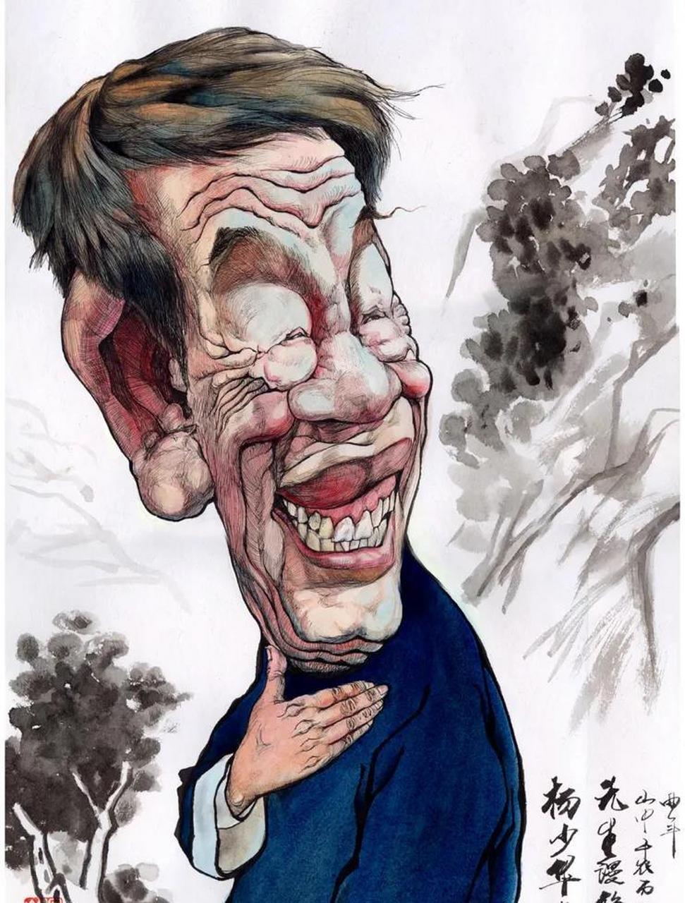 我画的一组演艺名人漫像