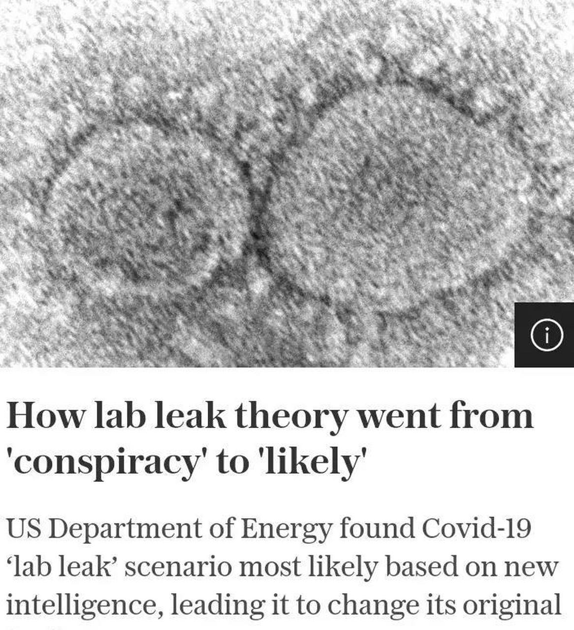 美国的立法者们最近行动非常迅速地通过了新冠起源情报解密法案,因为