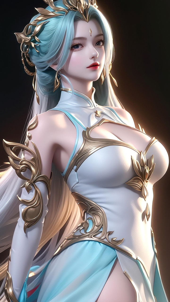 动漫壁纸|国漫女神"柳神"全屏4k手机壁纸:《完美世界》与《圣墟》中