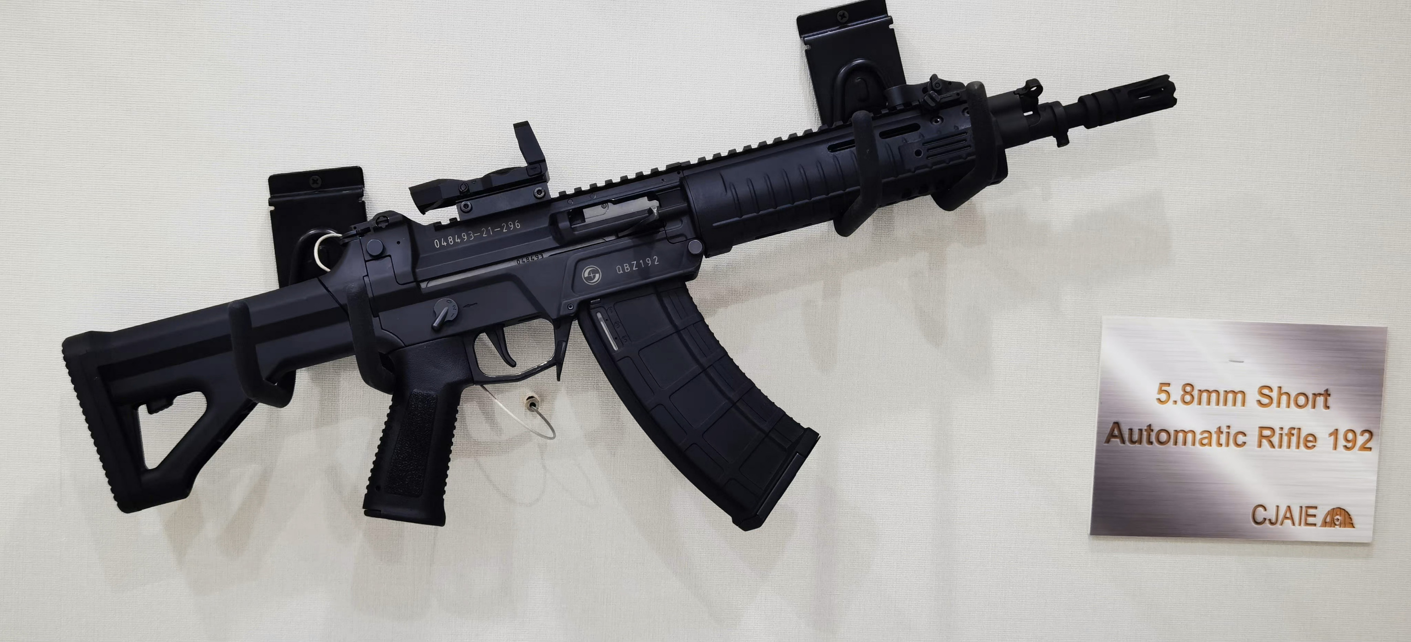 8mm精准步枪吧,图片为国产191枪族在国外参展.