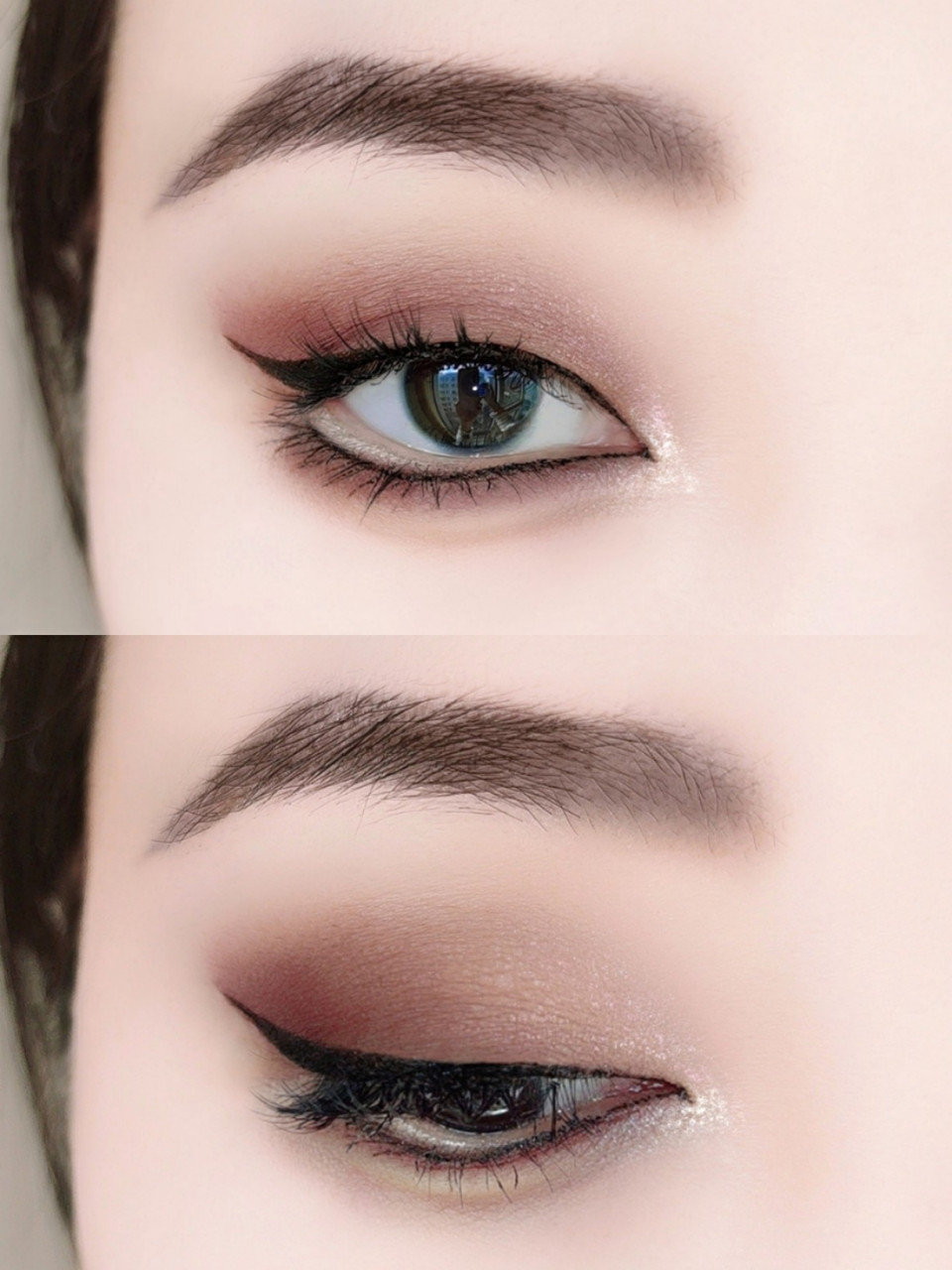 单眼皮狐狸眼妆,用这眼影画真的绝了 最近这种狐狸眼妆太97了吧