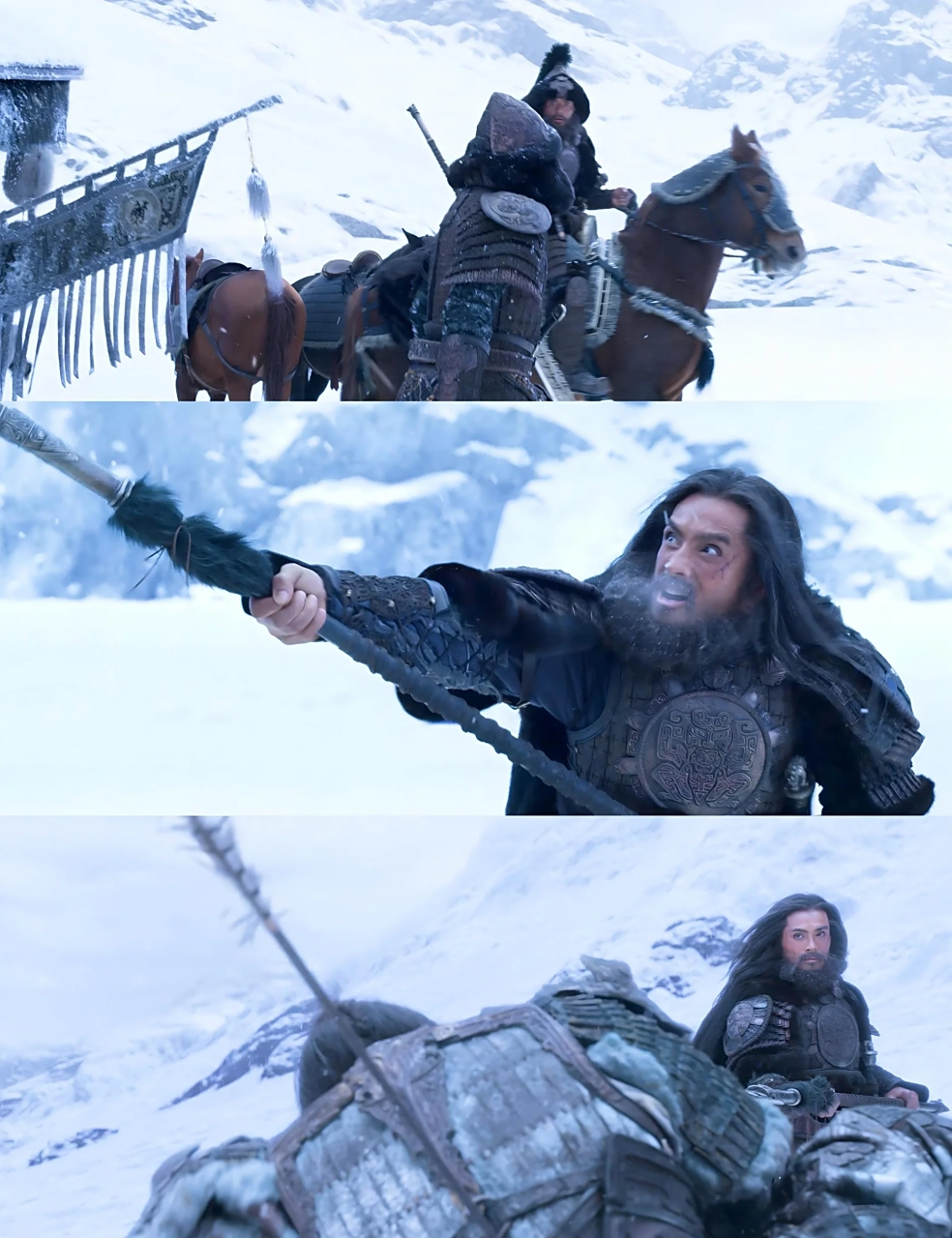 记住 "冀州苏氏,永不朝商"  苏护:照顾好你妹妹,不要离开这儿一步.