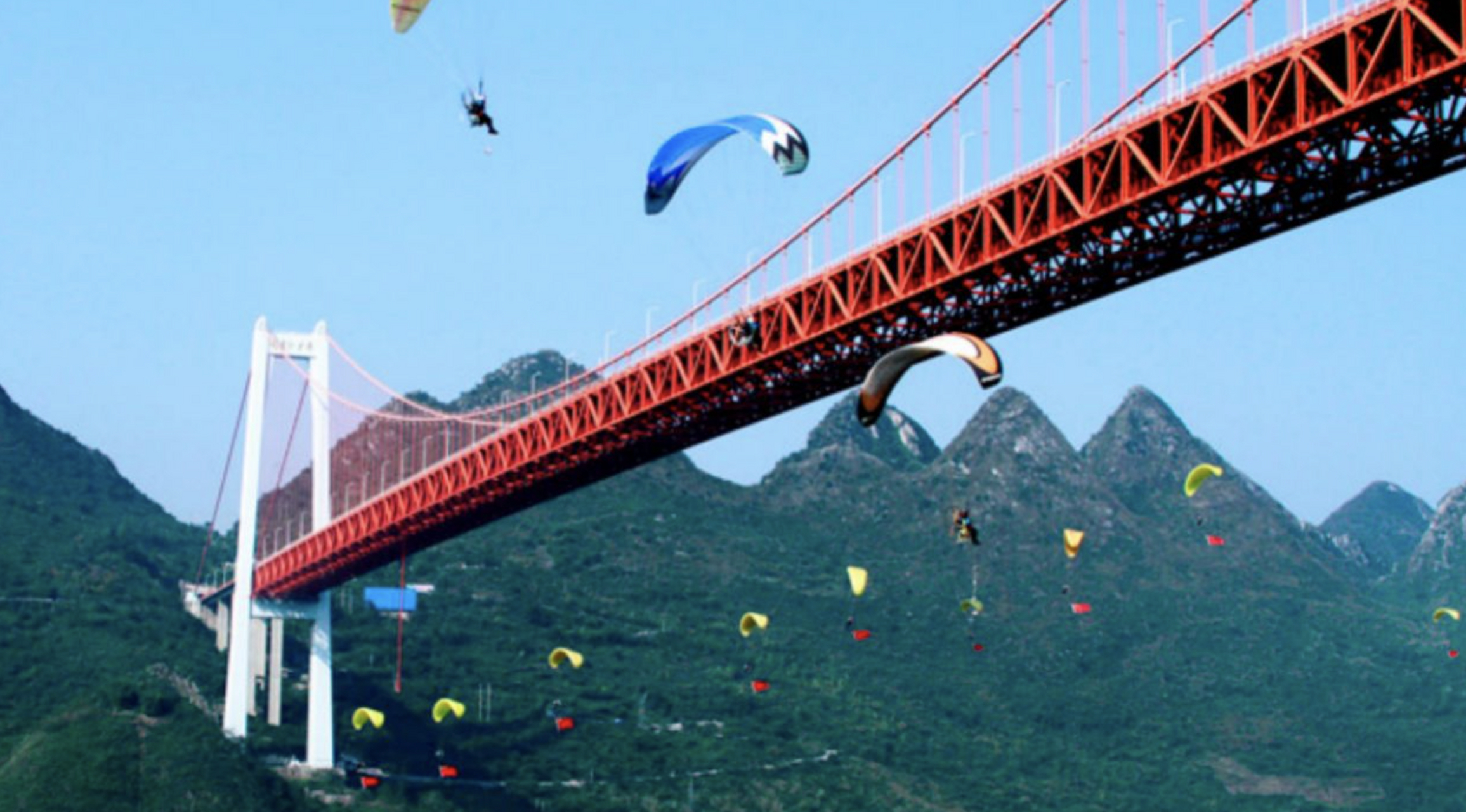 【"桥旅融合"贵州旅游新玩法-坝陵河大桥】坝陵河贵州桥梁科技馆展现