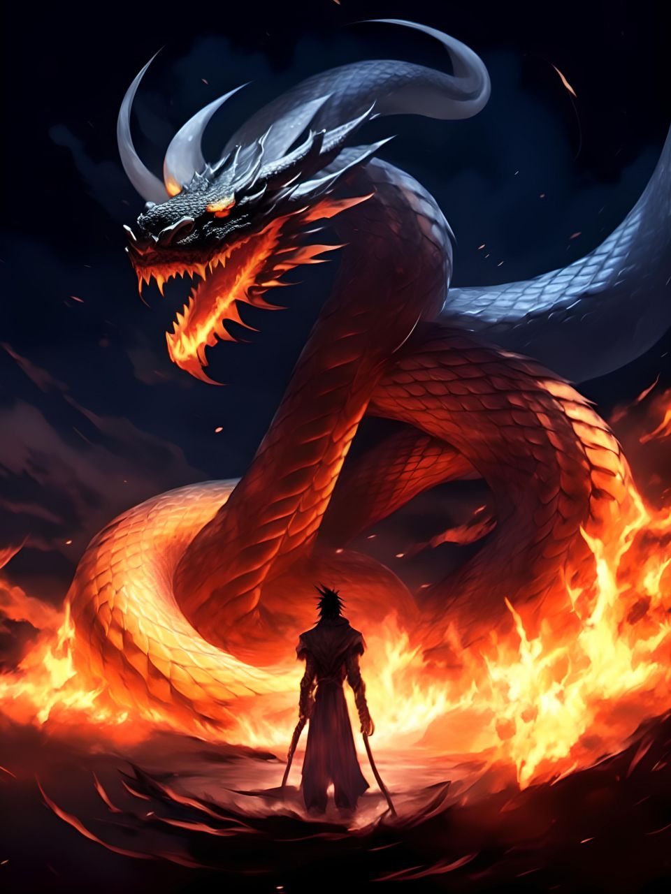 a绘11,#蛇##图片##动漫壁纸