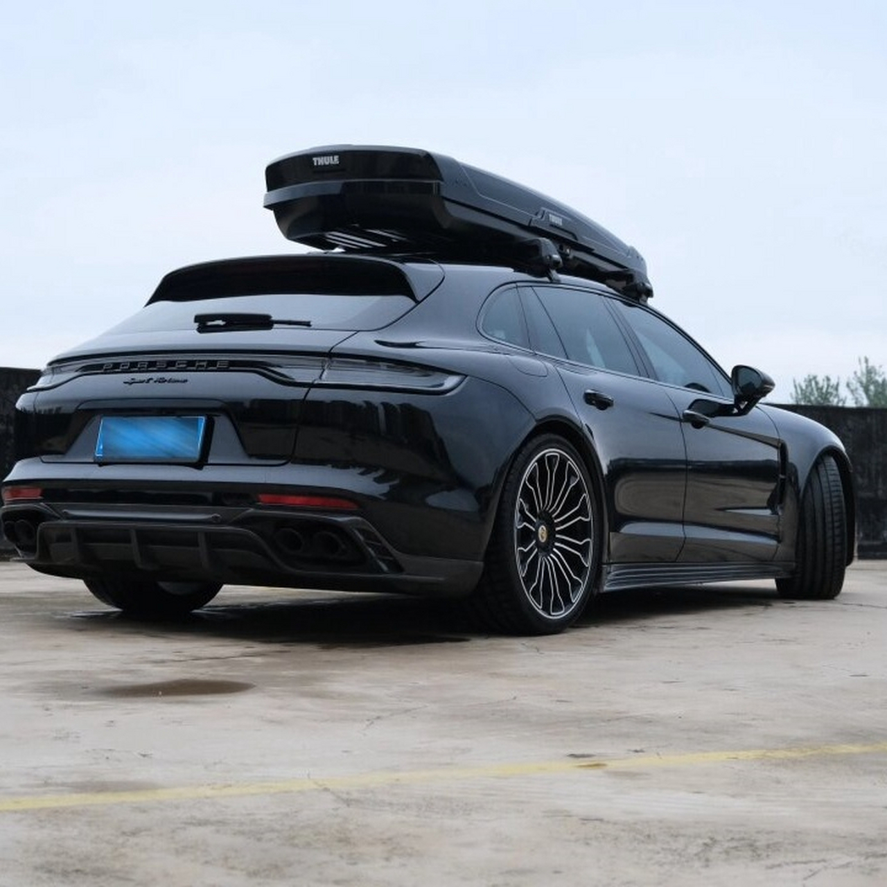 2帕美猎装,经过改装后的外观.