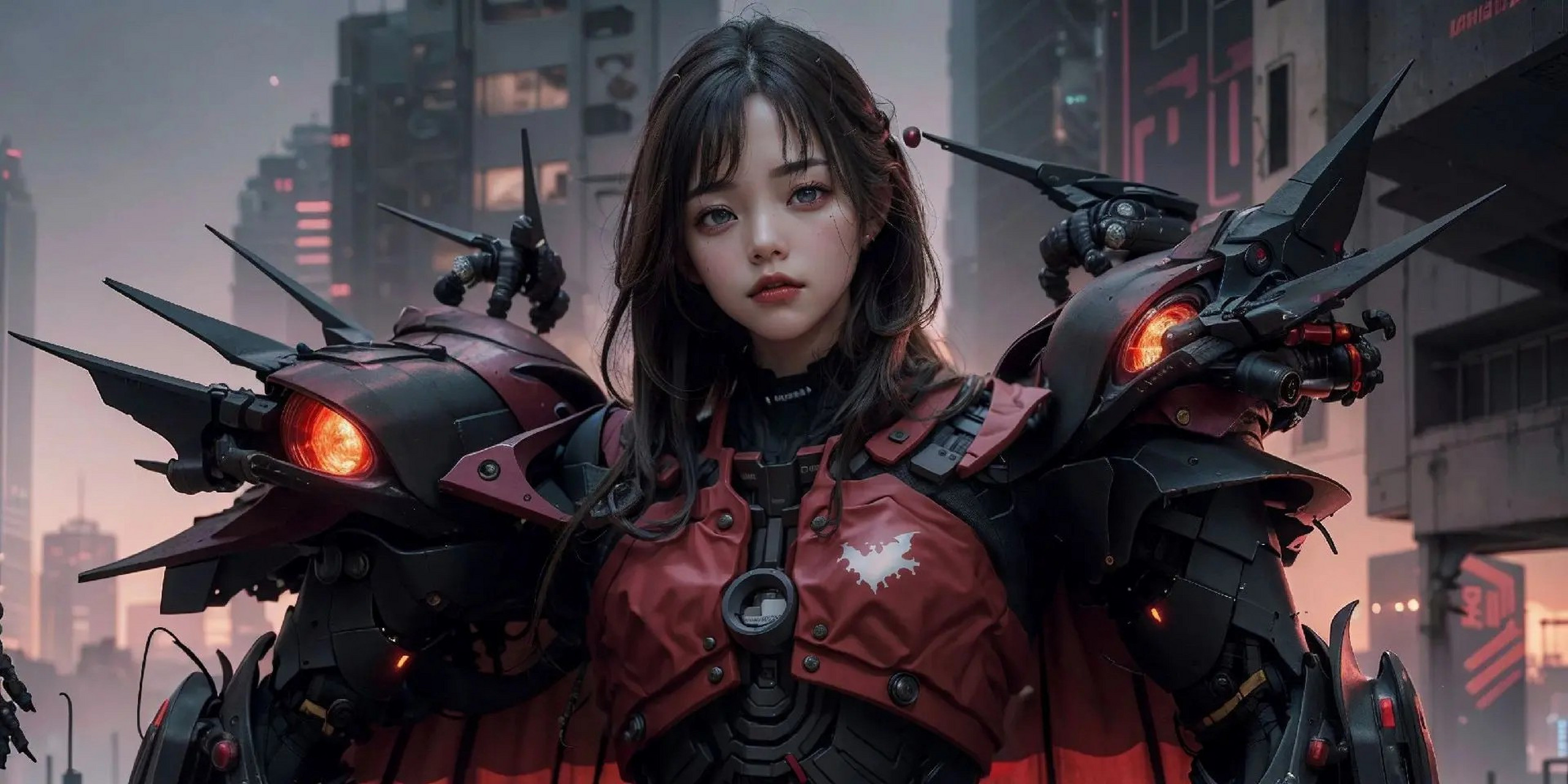 ai绘图赛博朋克科幻壁纸