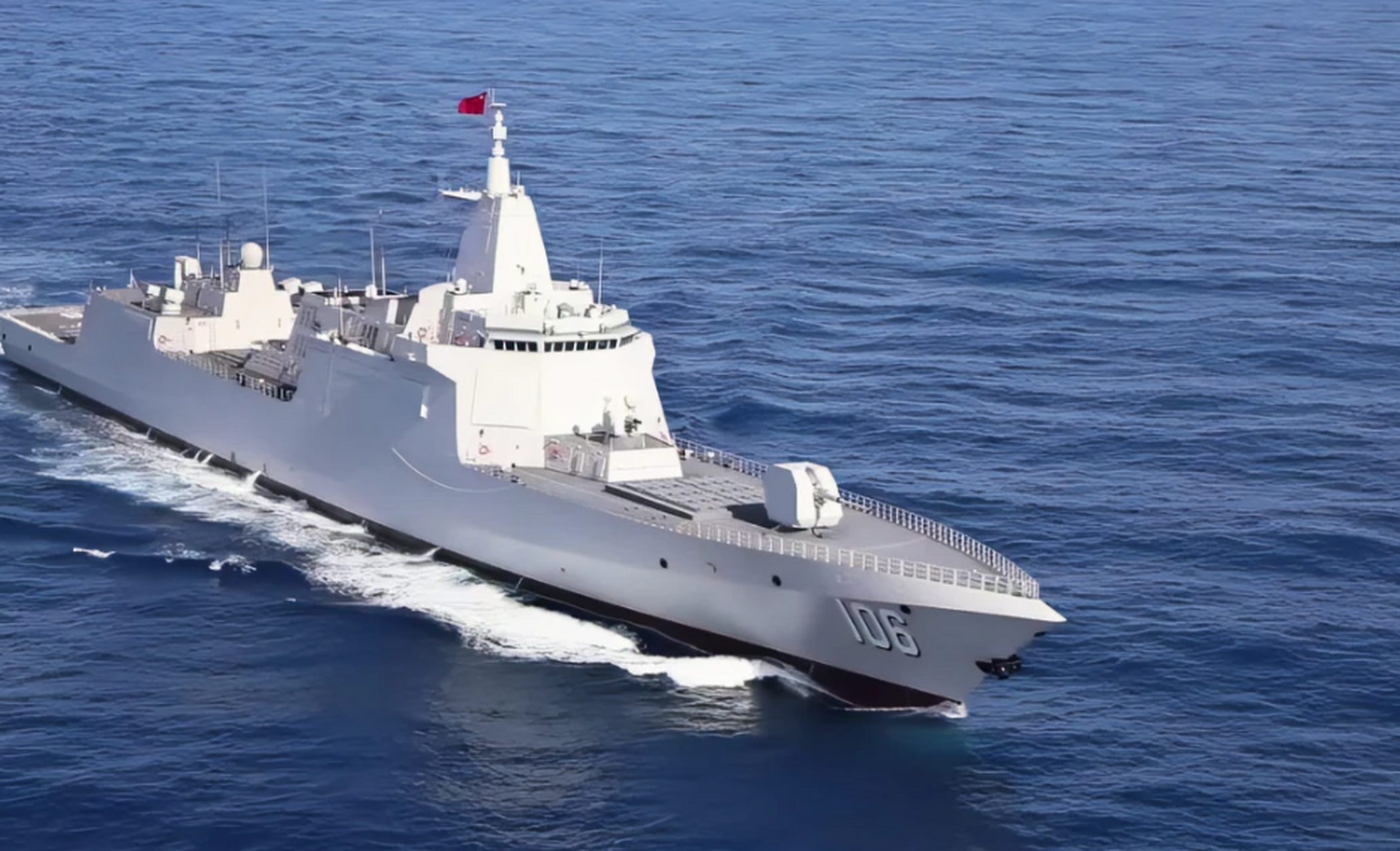 人民海军还要建8艘055大驱?台前官员:美国海军比"台军"更焦虑.