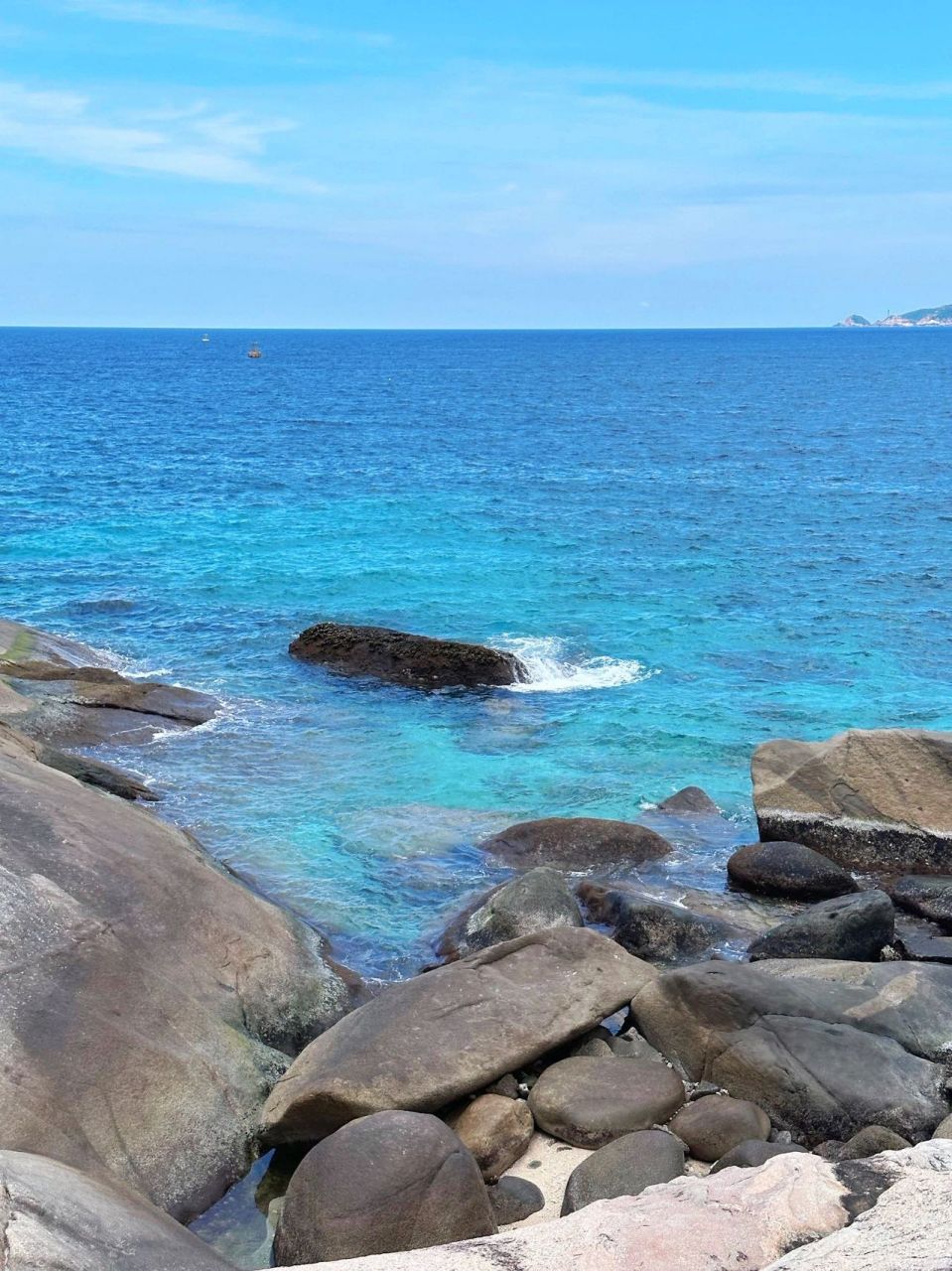 三亚美景 海滨城市真的太美了 大东海旅游区 蜈支洲岛海洋之心 湛蓝色