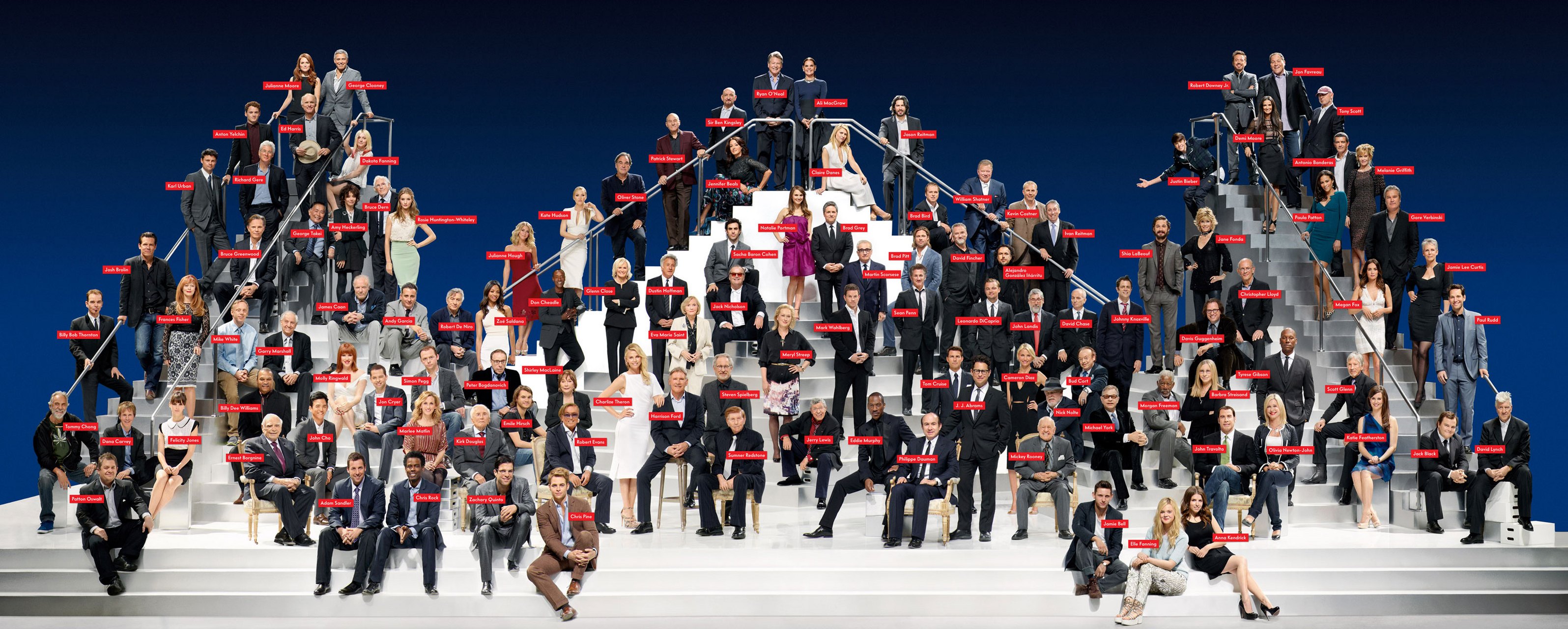 【派拉蒙100周年群星合影,你认出了谁?