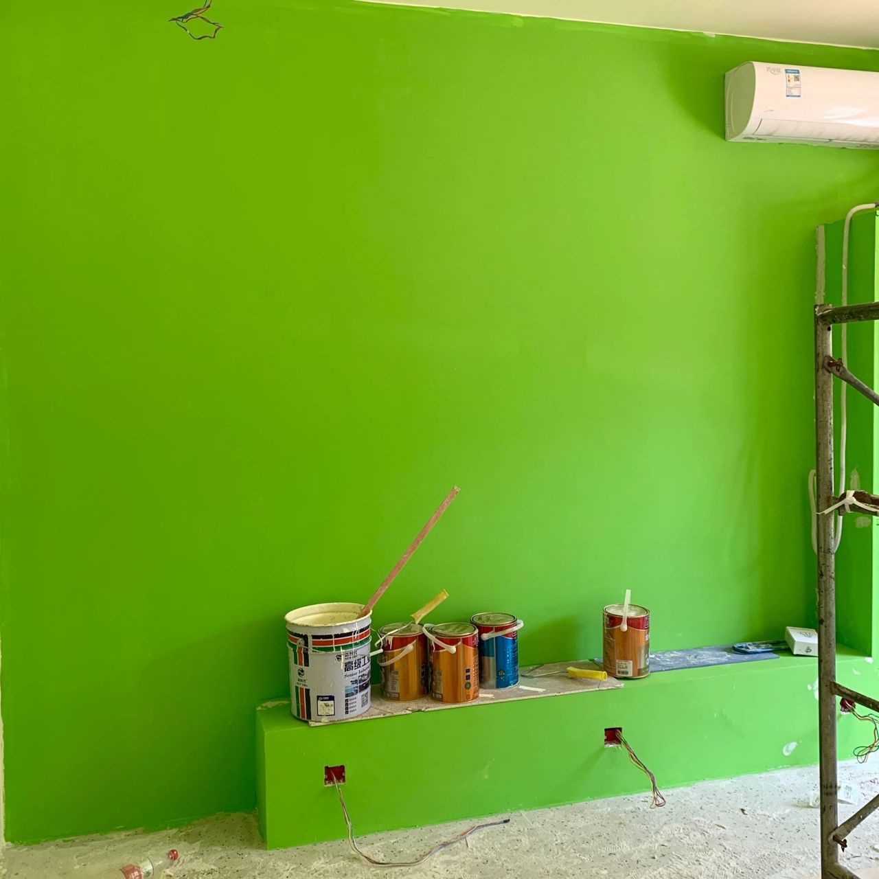 装修千万别选绿色乳胶漆!