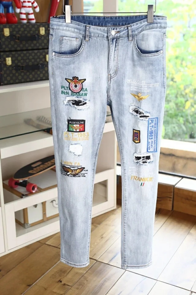 杜嘉班纳时尚休闲牛仔裤