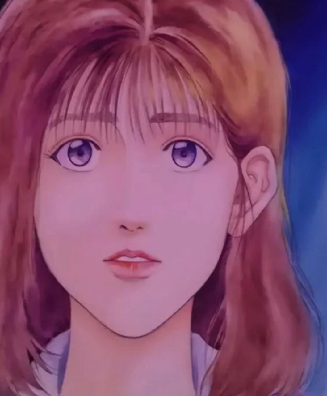 动画版的赤木晴子是樱木花道眼中的晴子,电影版的赤木晴子是宫城良田