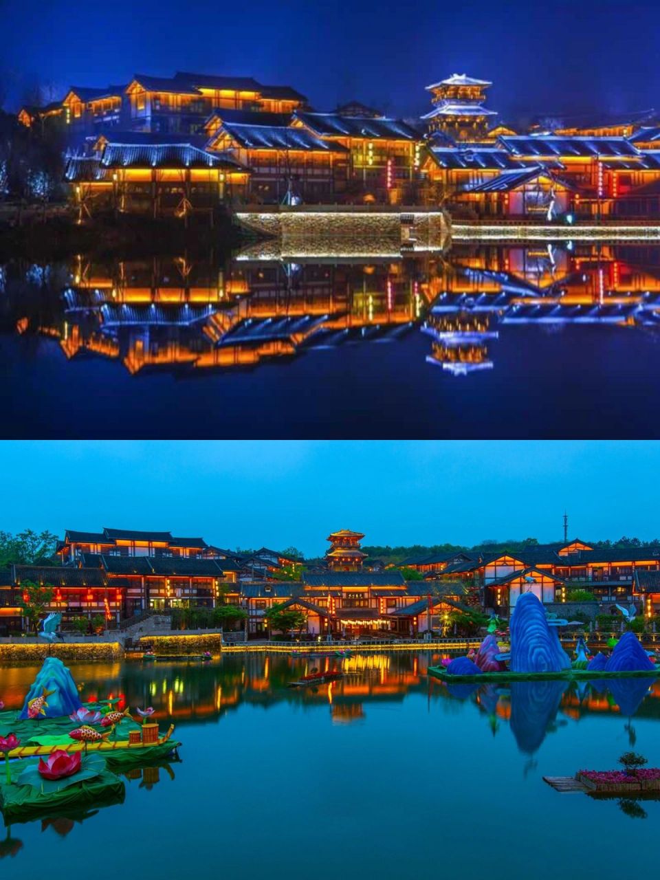 东方盐湖城 | 这是江浙沪夜晚最好玩的地方  景区地址:江苏省常州市