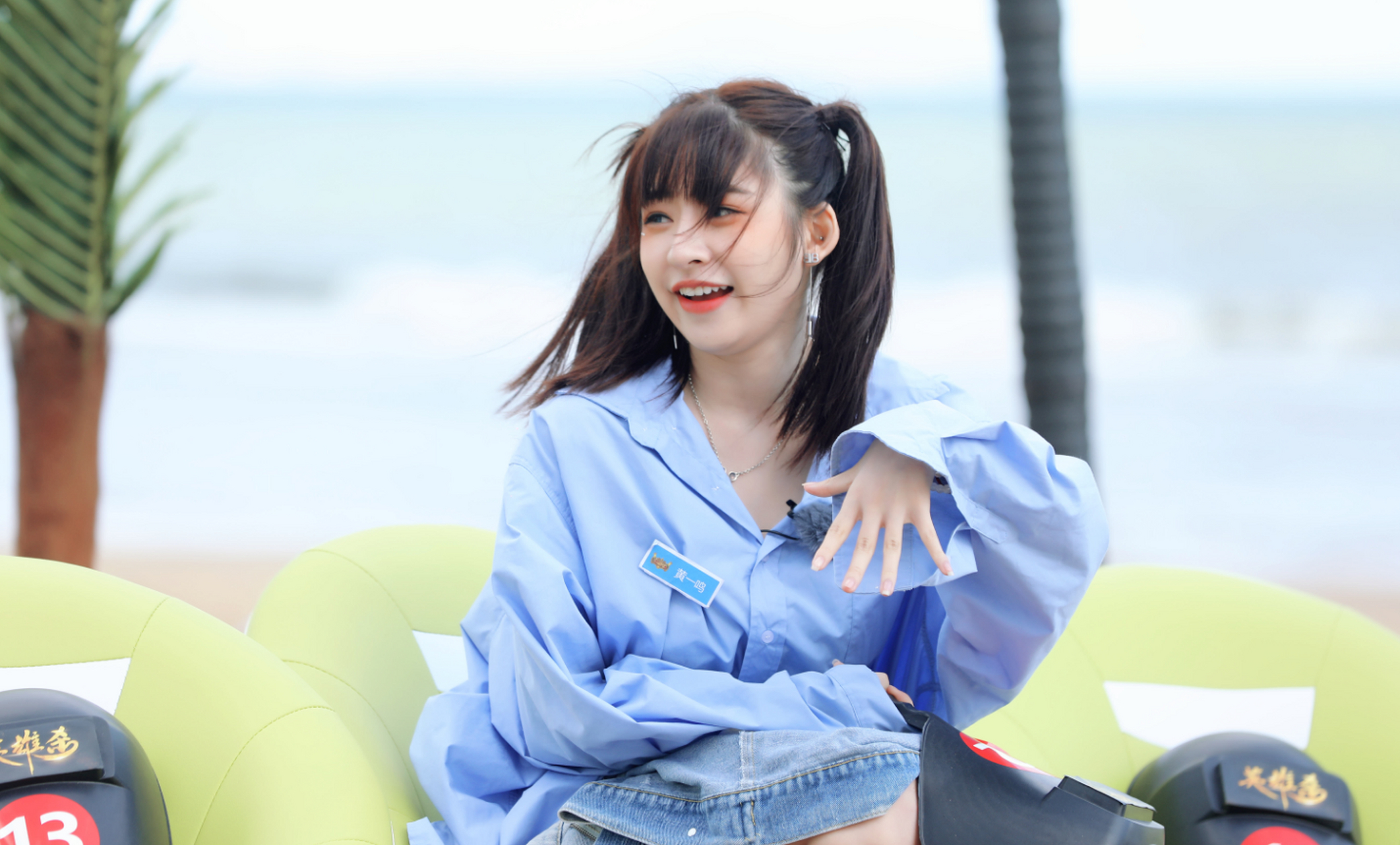 《青春有你2》选手黄一鸣当妈】近日,参加过《青春有你2》的未出道组