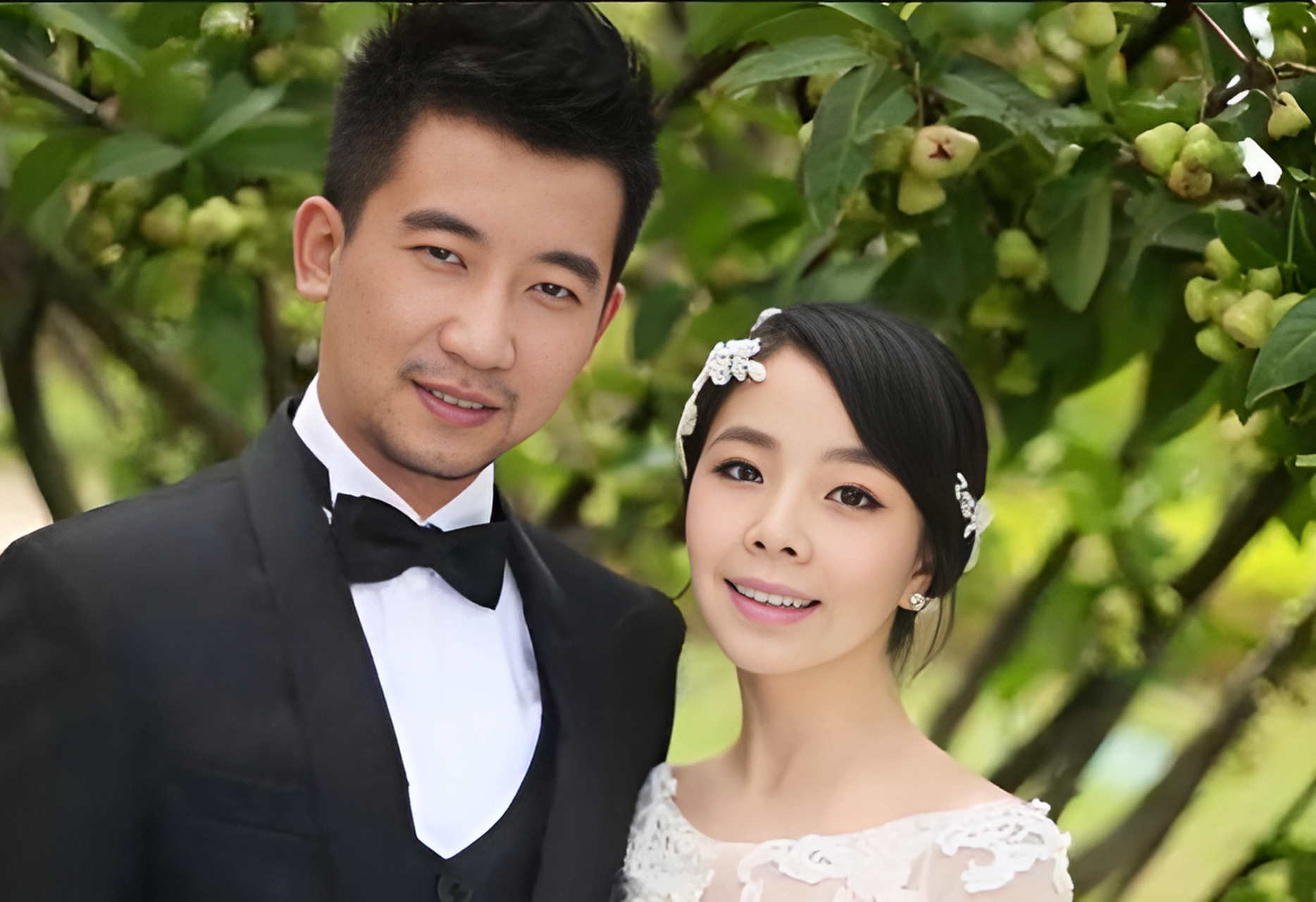 王二妮和丈夫照片图片